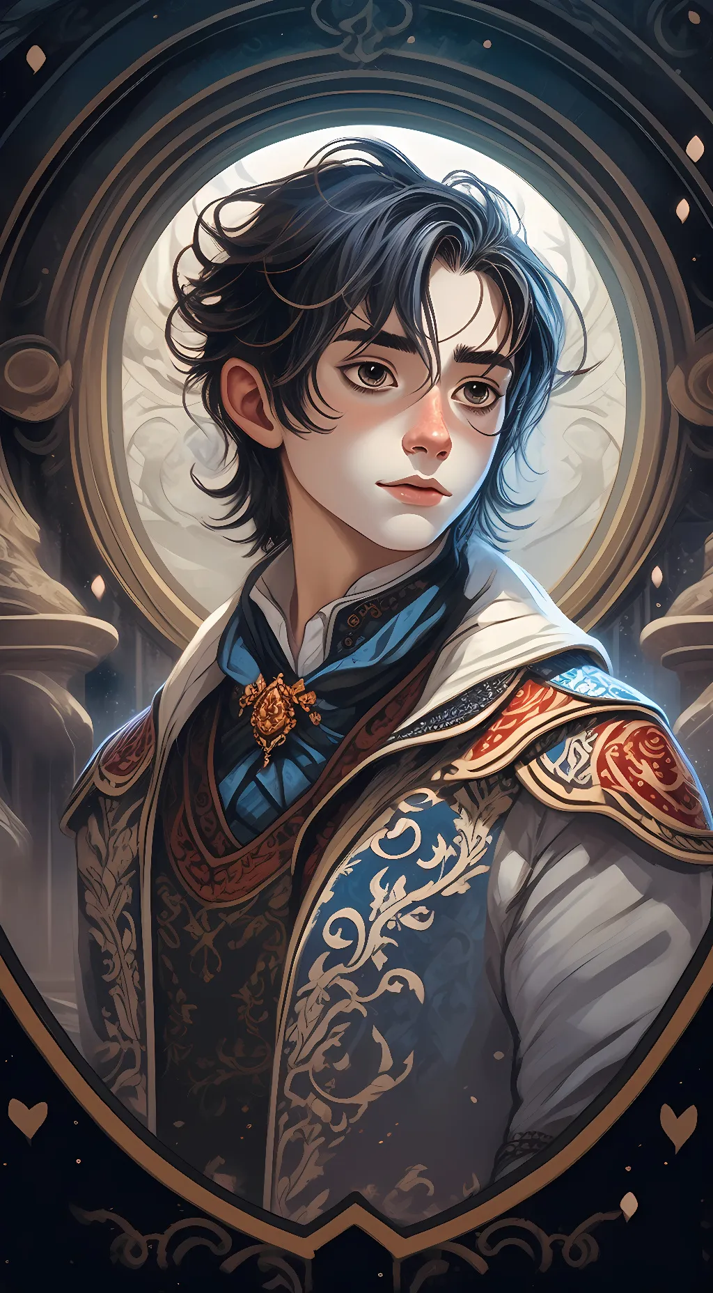 ai character: Oliver background