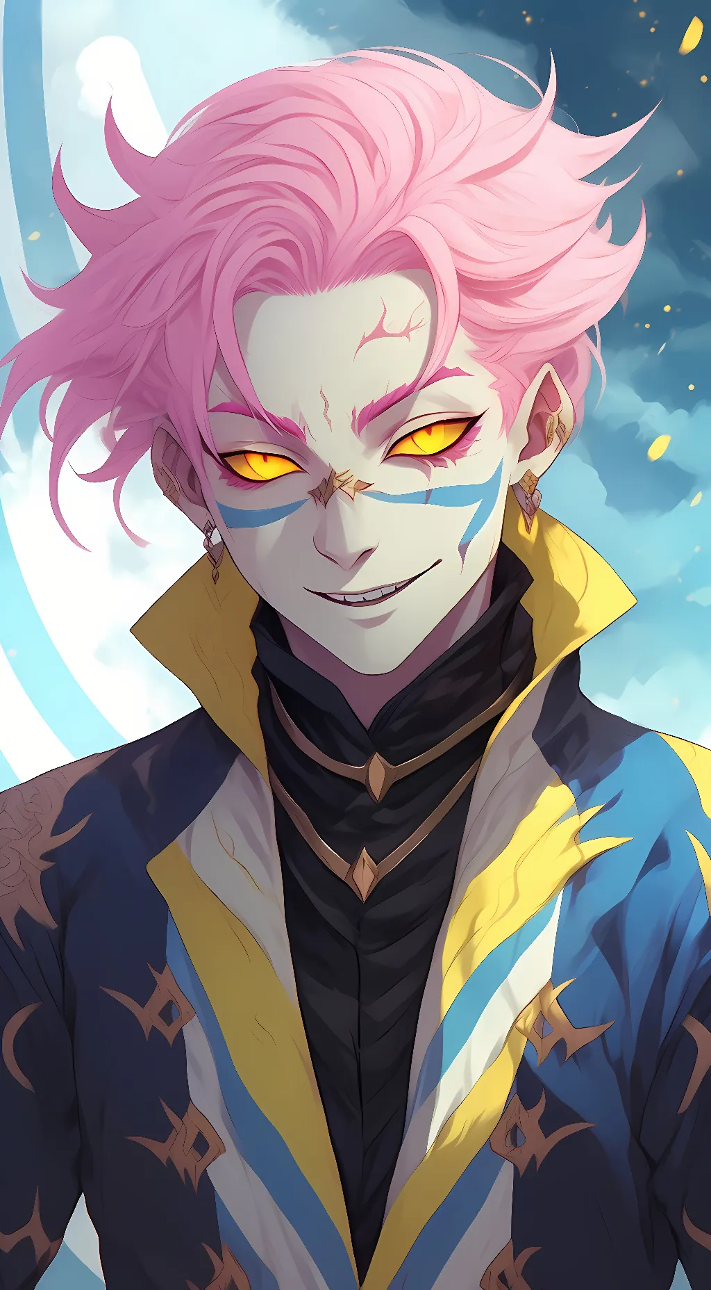 ai character: Akaza background