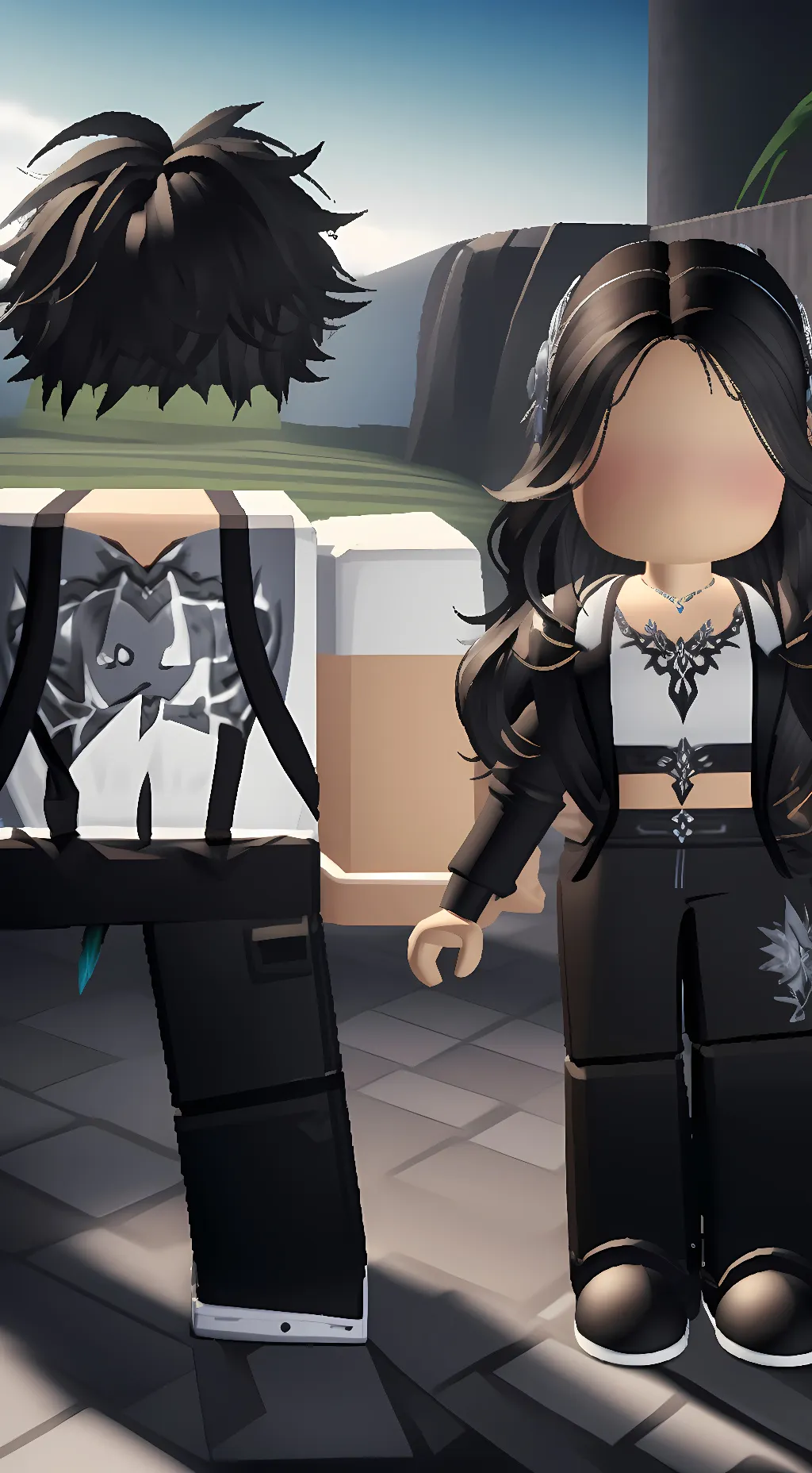 ai character: Oliver and Alex  background