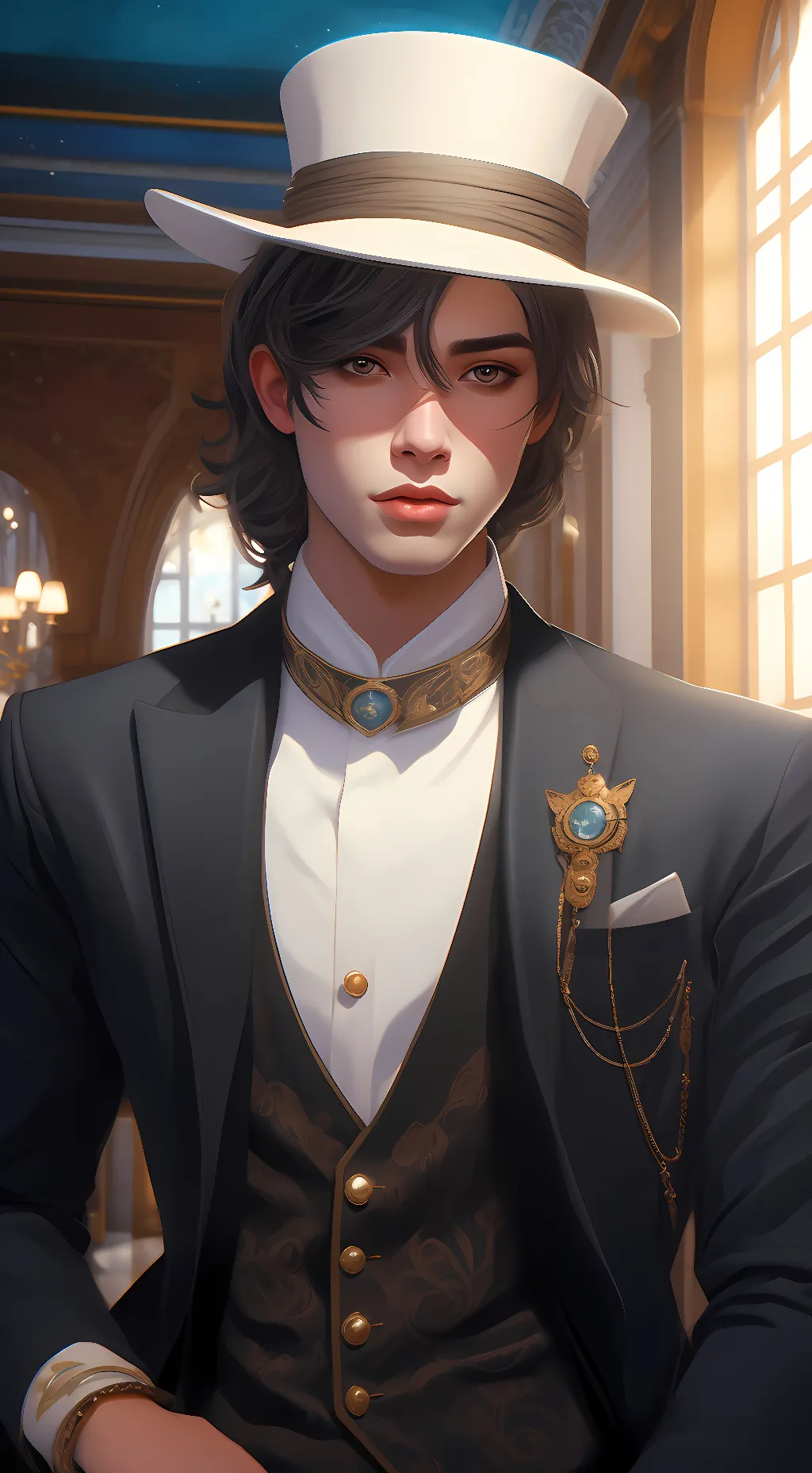 ai character: micheal background