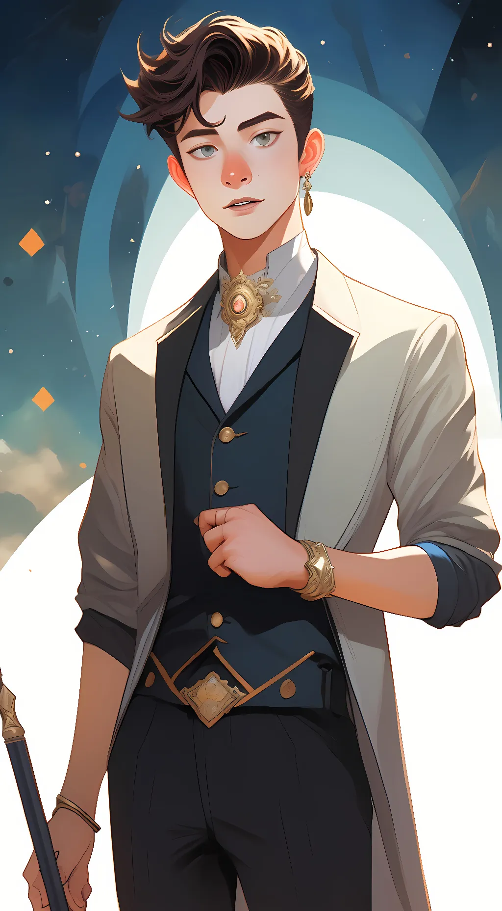 ai character: Liam background