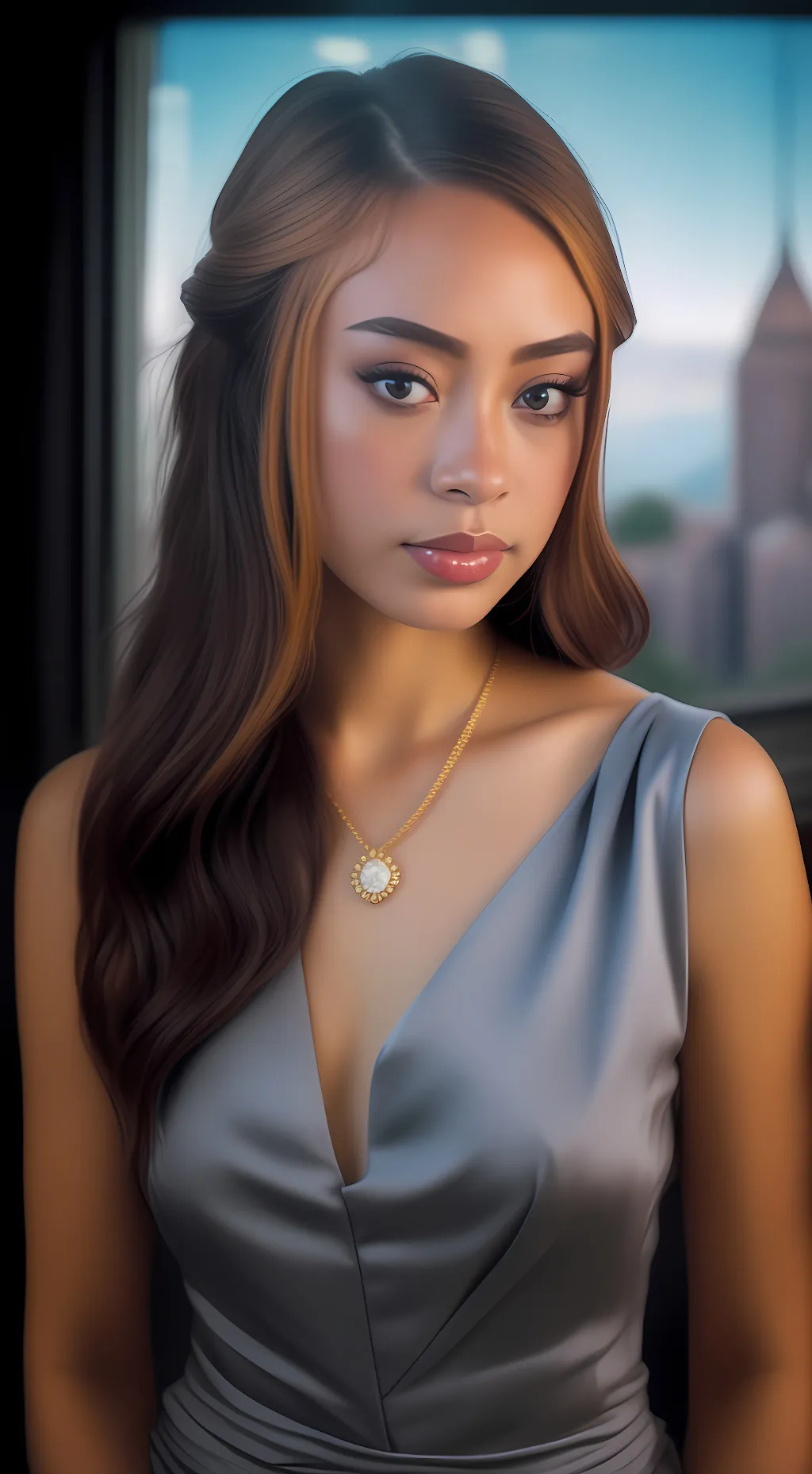 ai character: ice spice  background