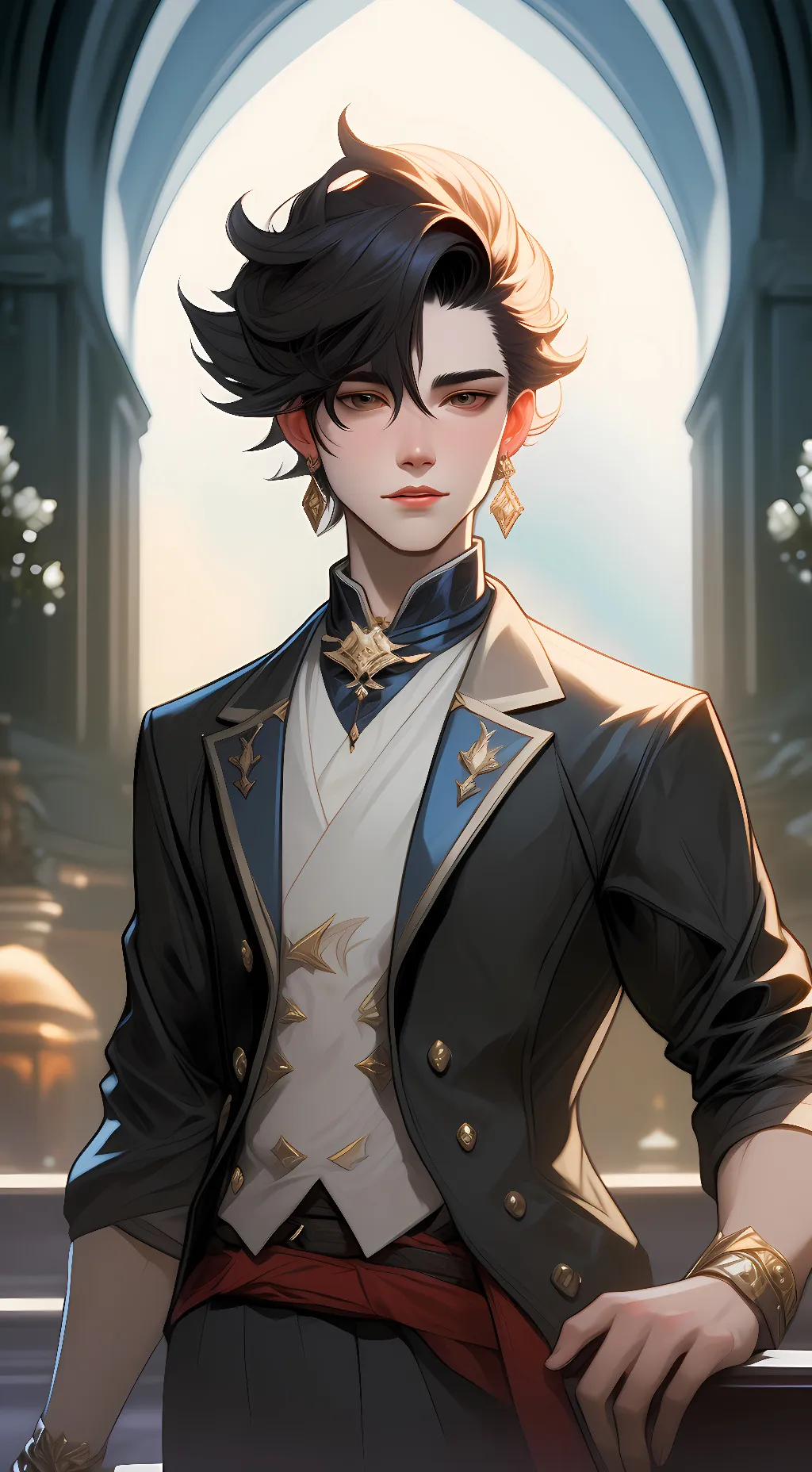 ai character: Sam background