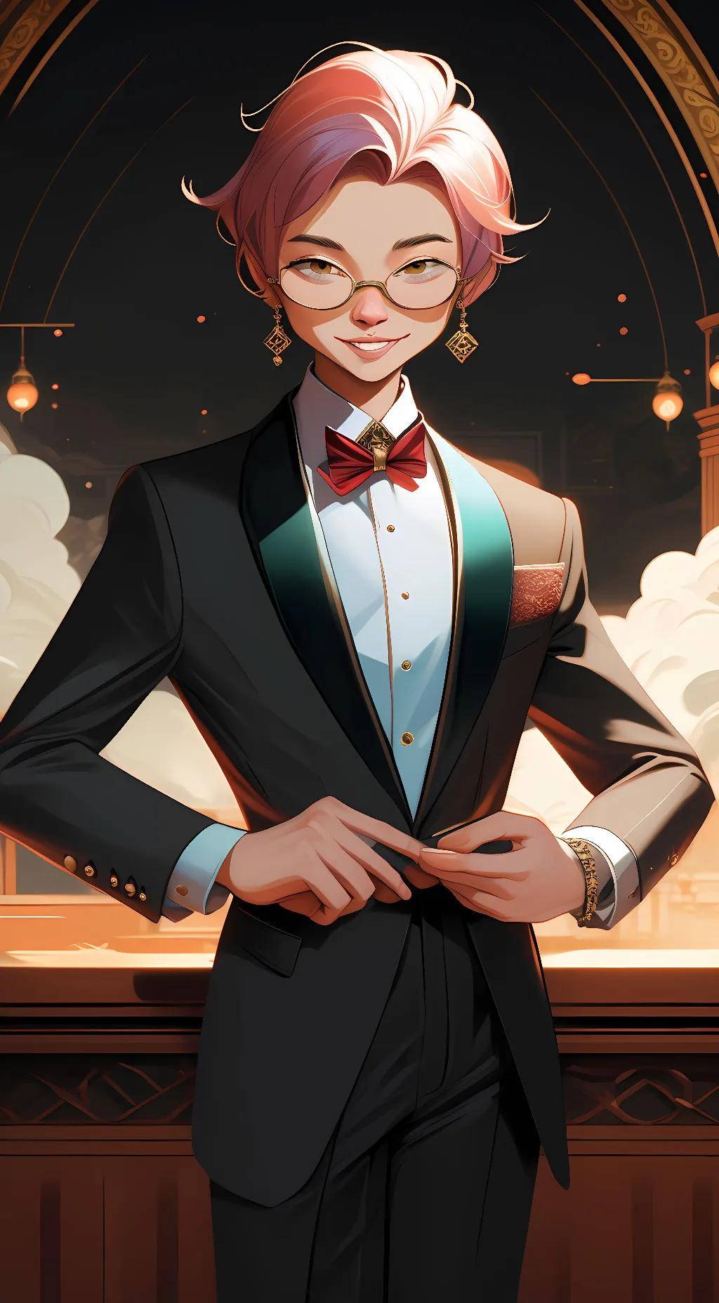 ai character: code Lyoko background