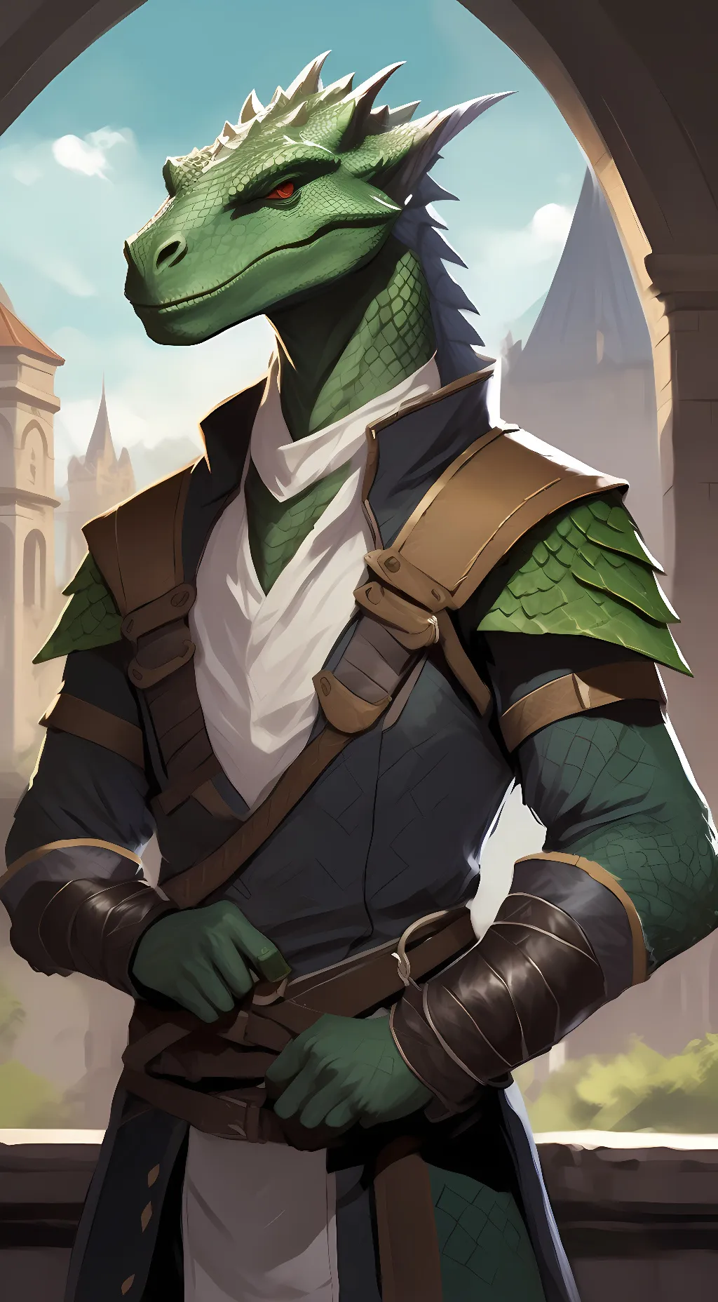 ai character: Scamander Redclaw background