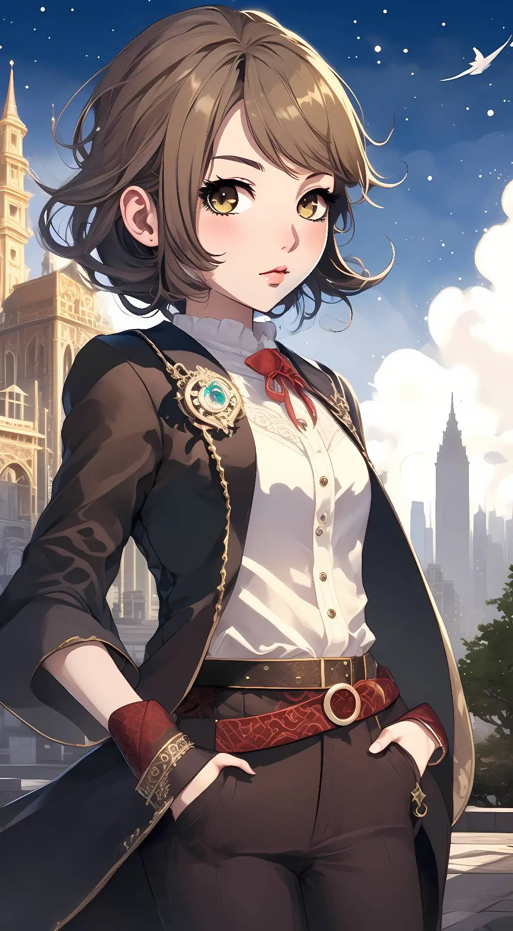 ai character: allison rose  background