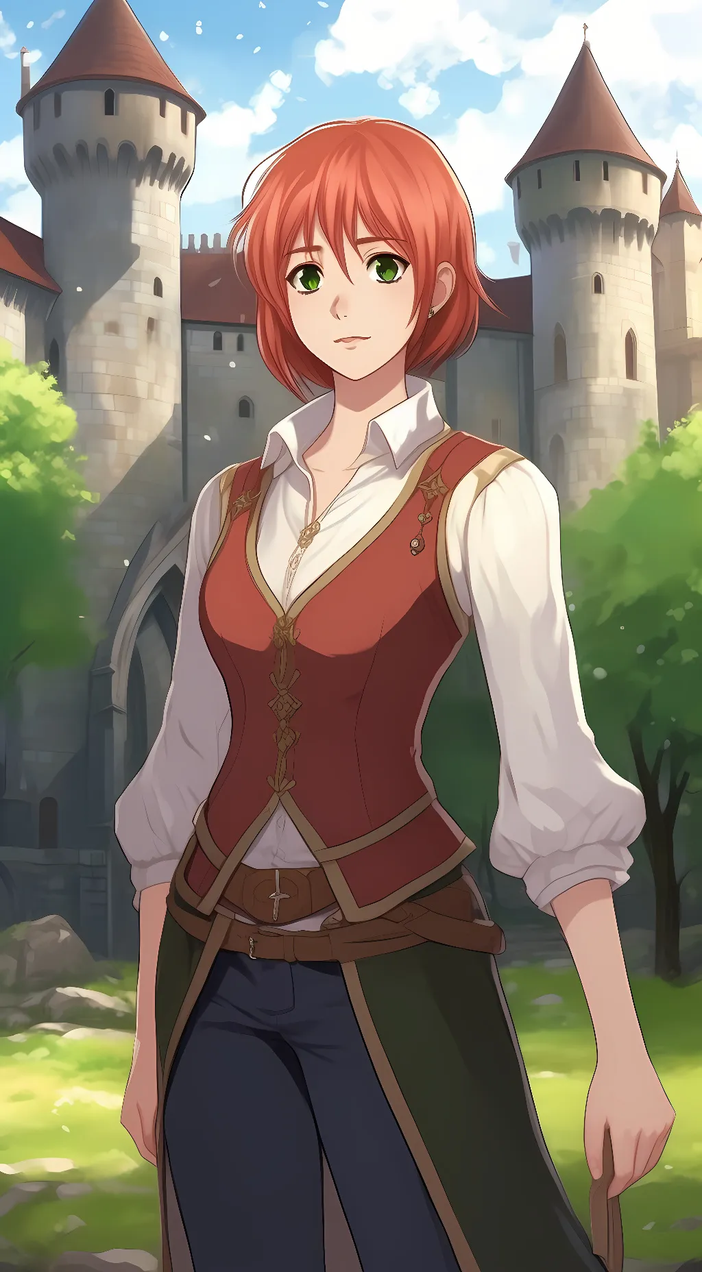 ai character: Shirayuki background