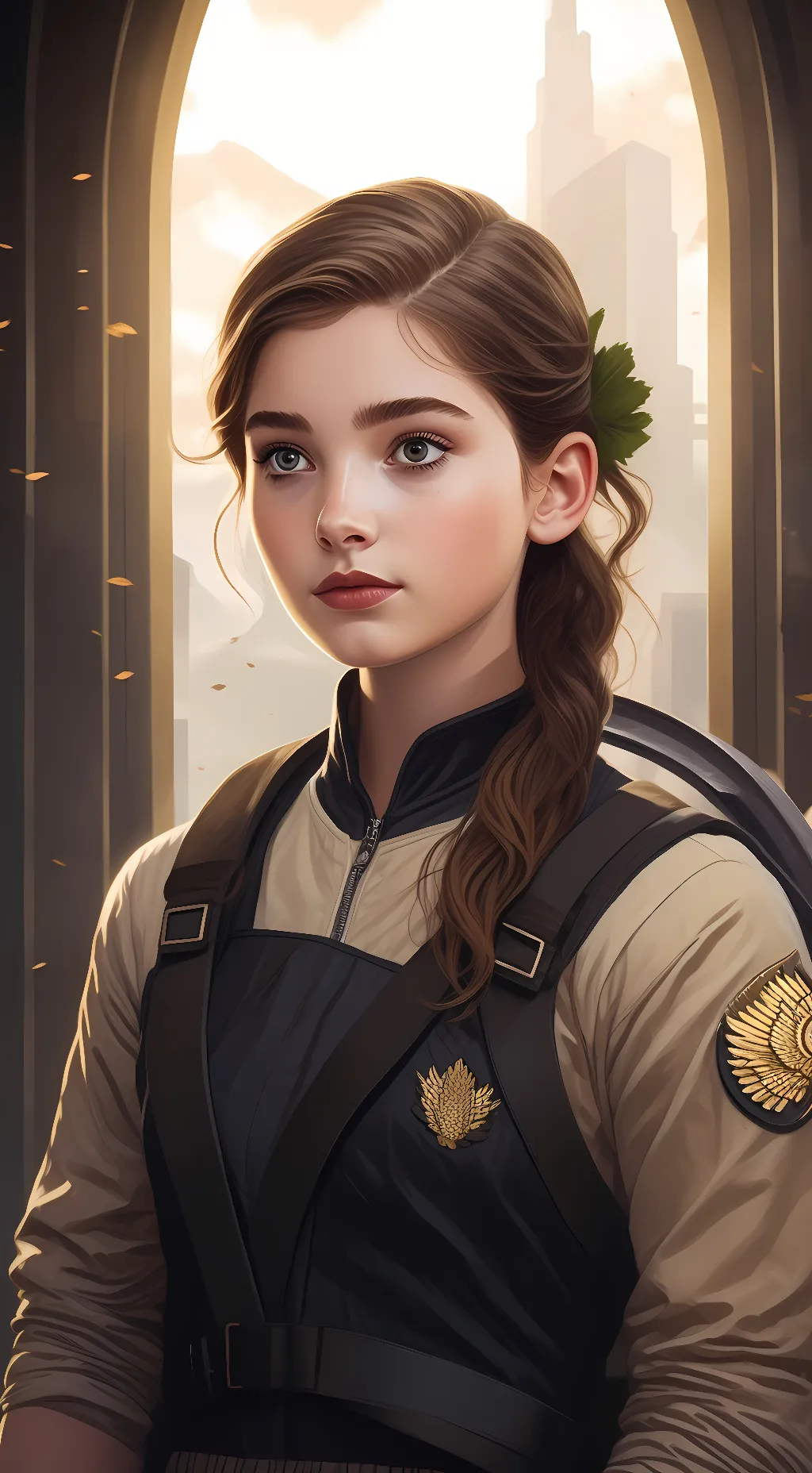 ai character: Primrose Everdeen background