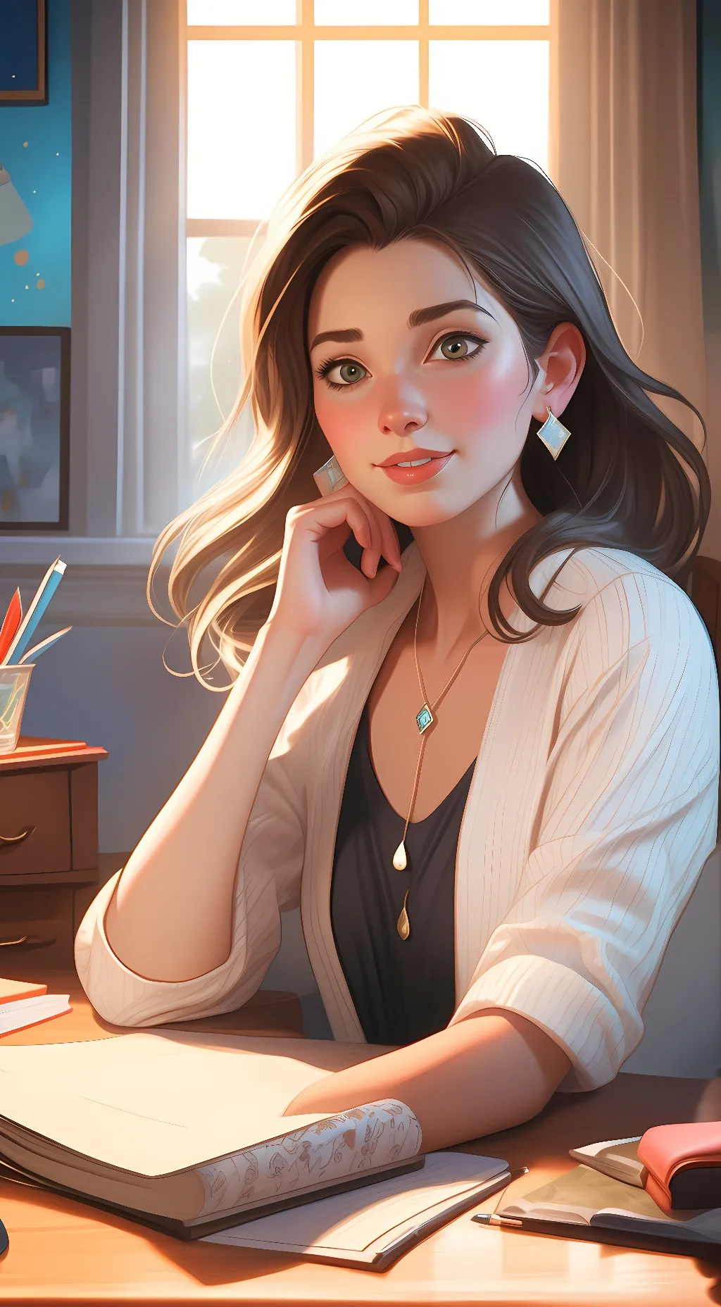 ai character: lainie background