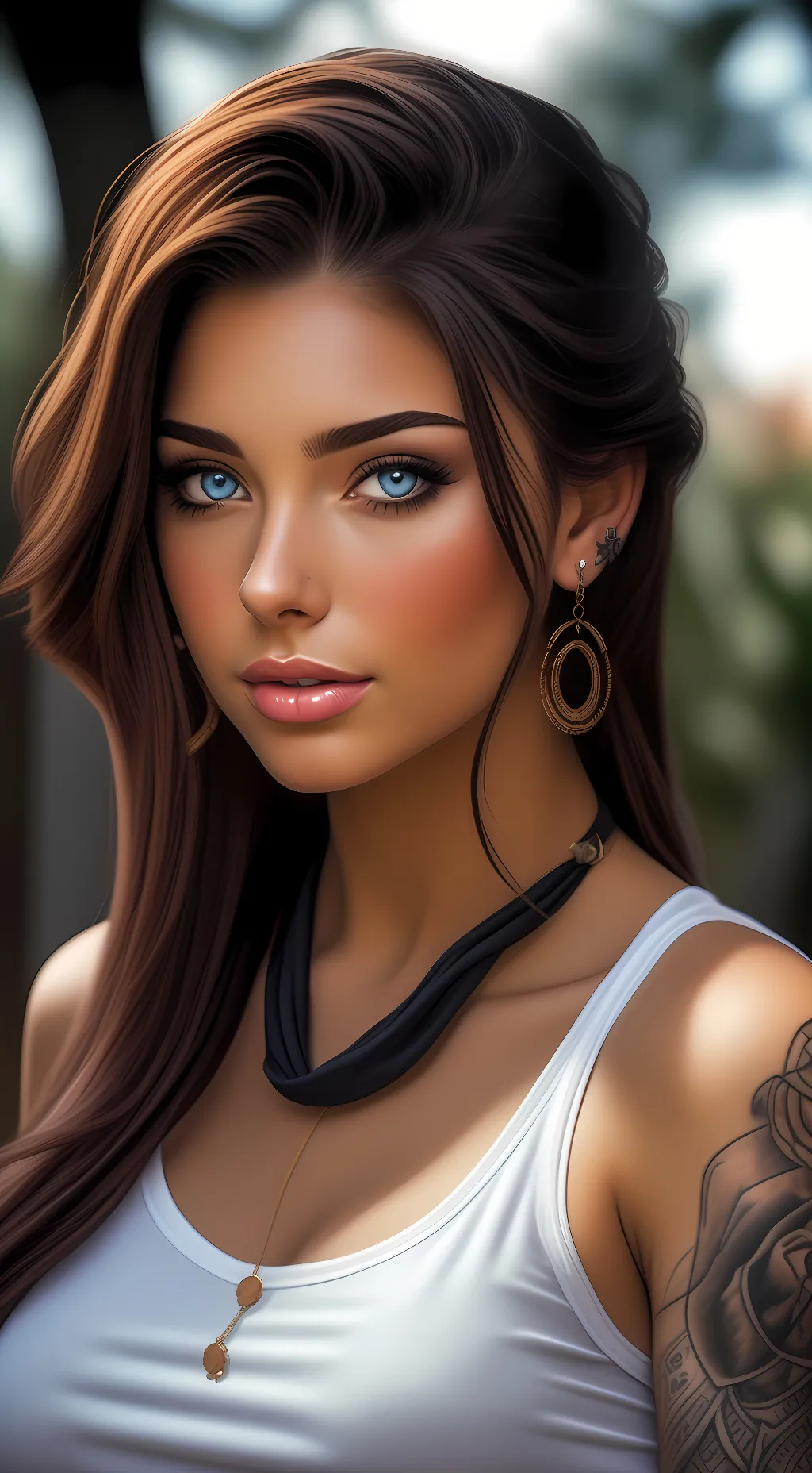 ai character: Ruby Wilson  background