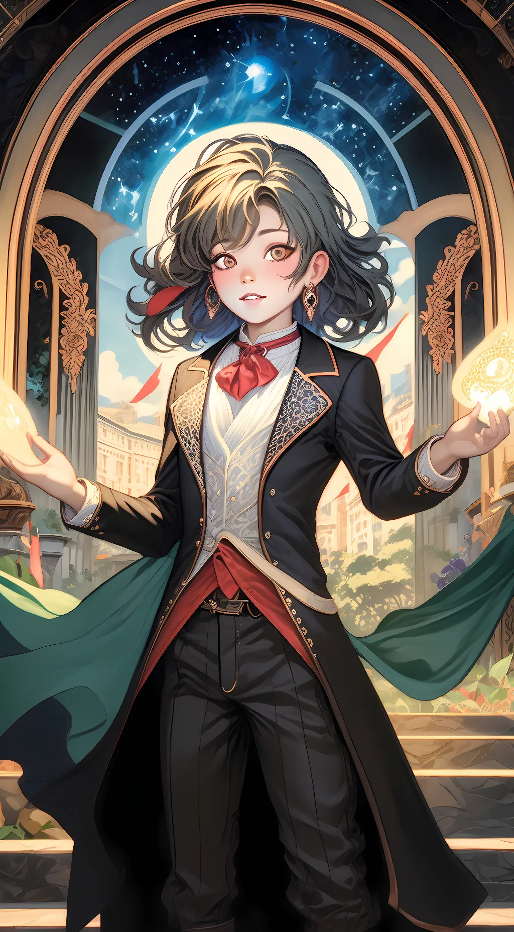 ai character: Sophia  background