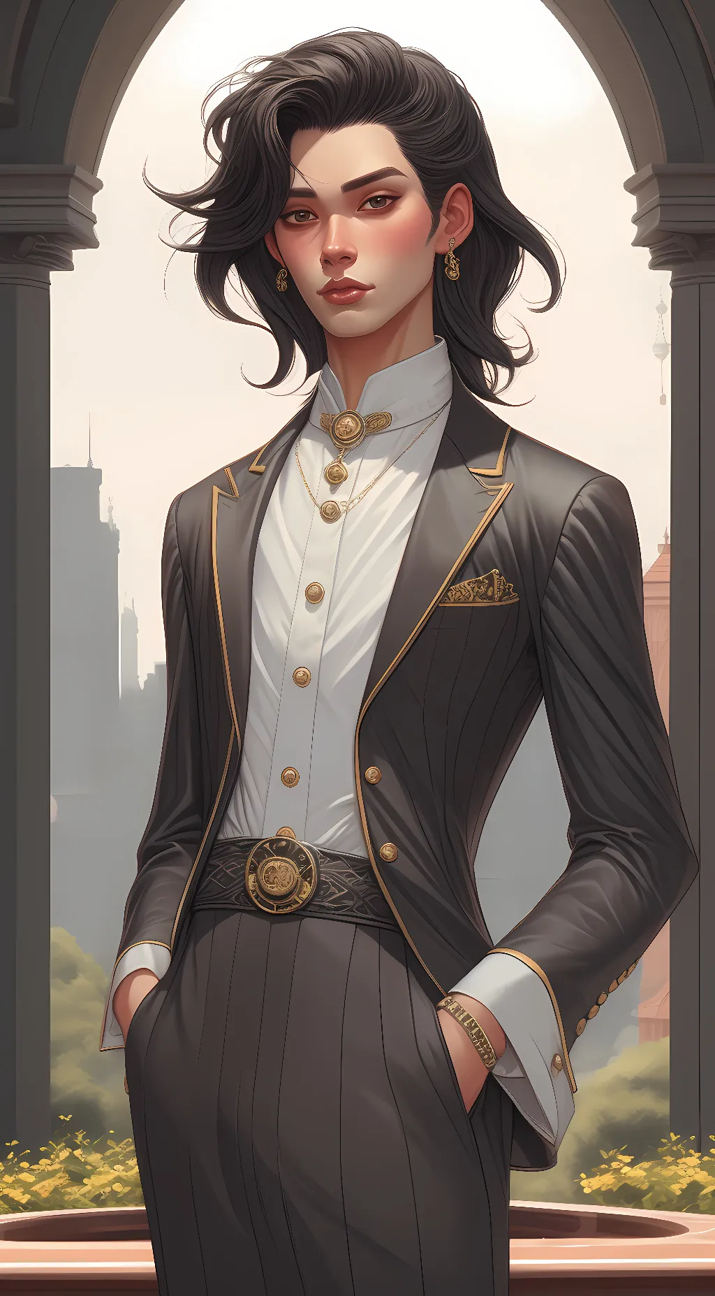 ai character: junior background