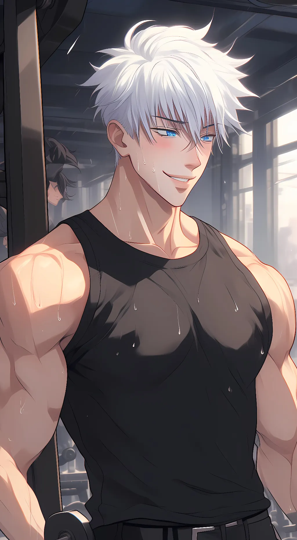 ai character: Nathan Frost background