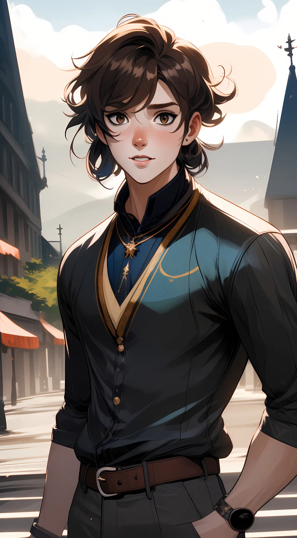 ai character: femboy background