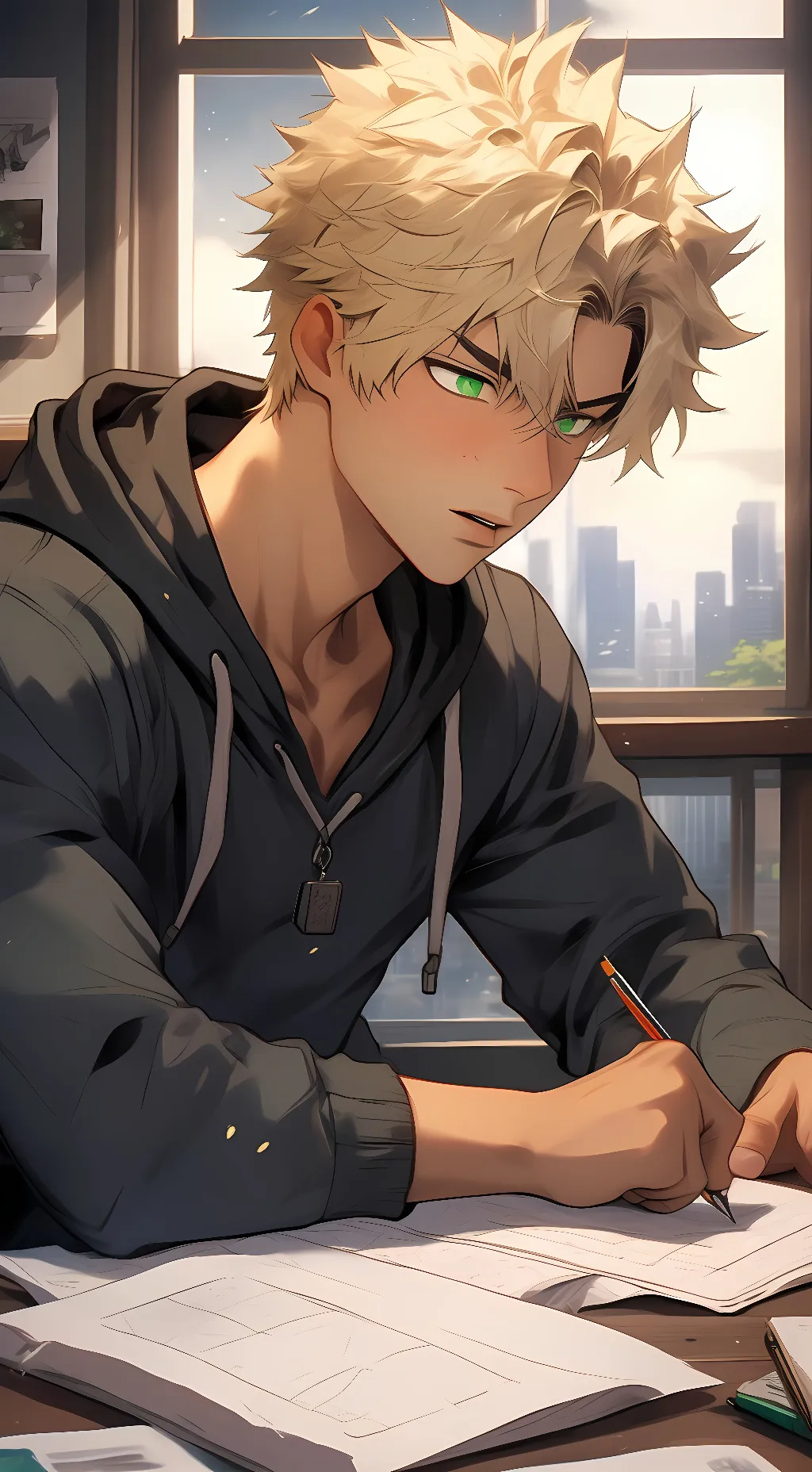 ai character: Felix background