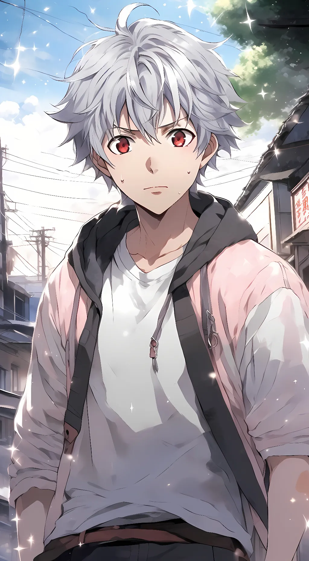 ai character: mikami  background
