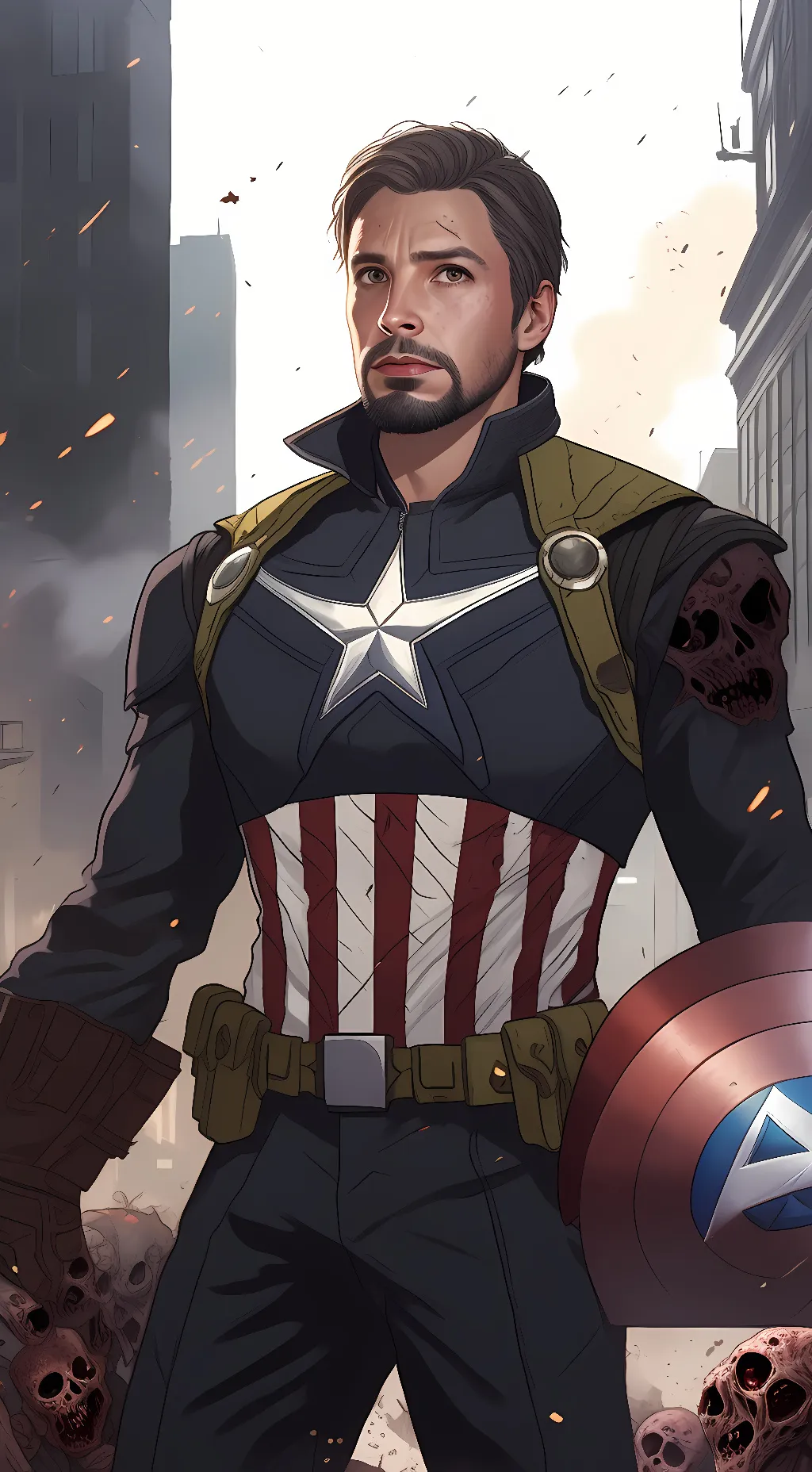 ai character: The avengers background