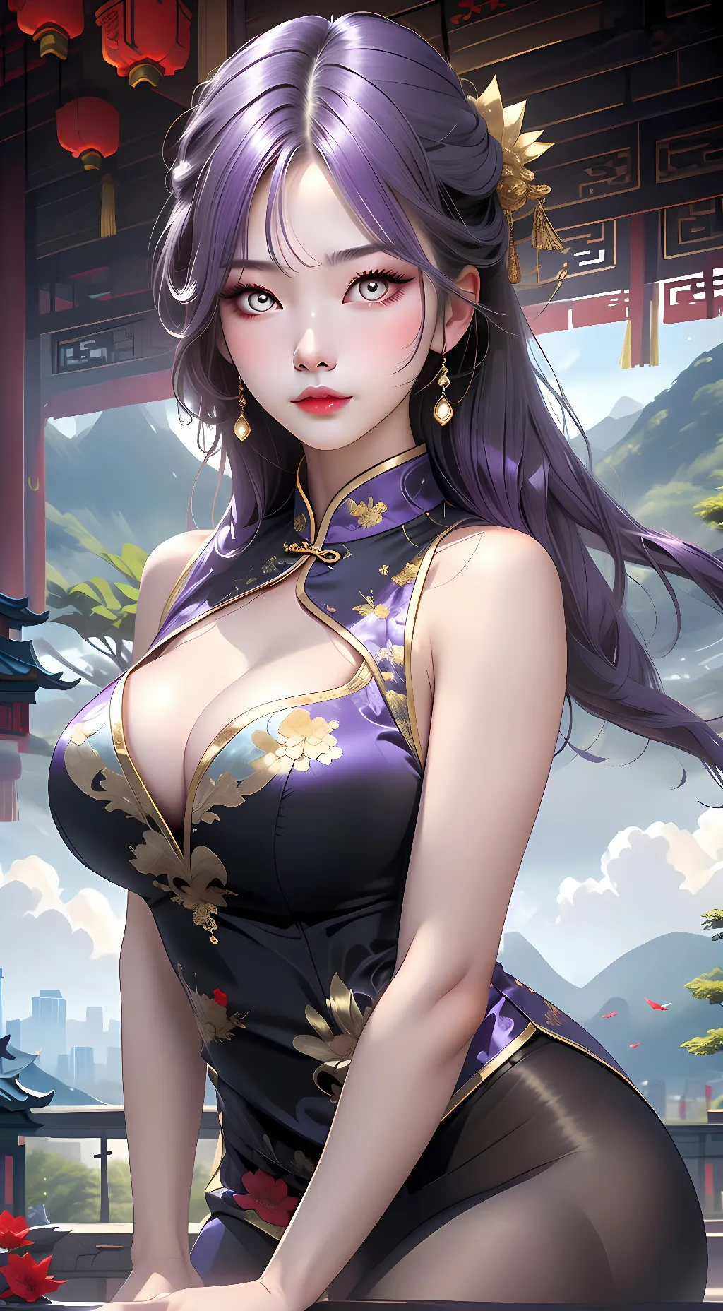 ai character: My mother background