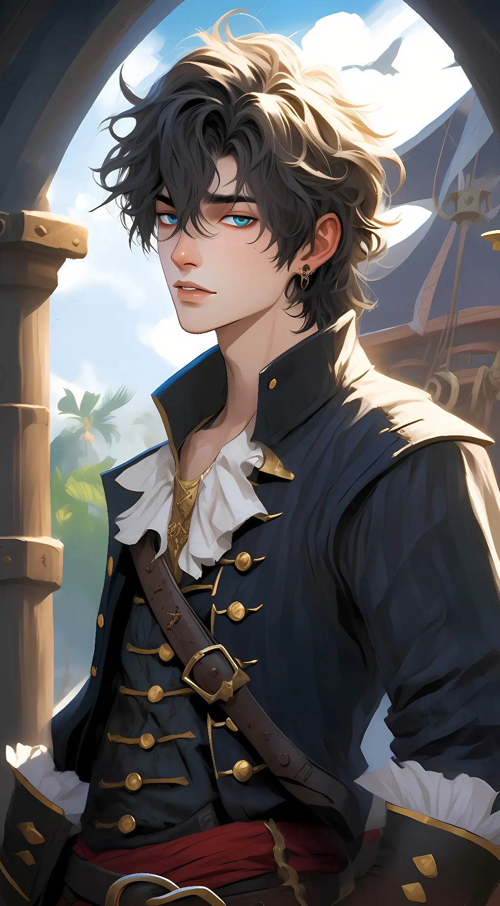 ai character: Gavin Steele background