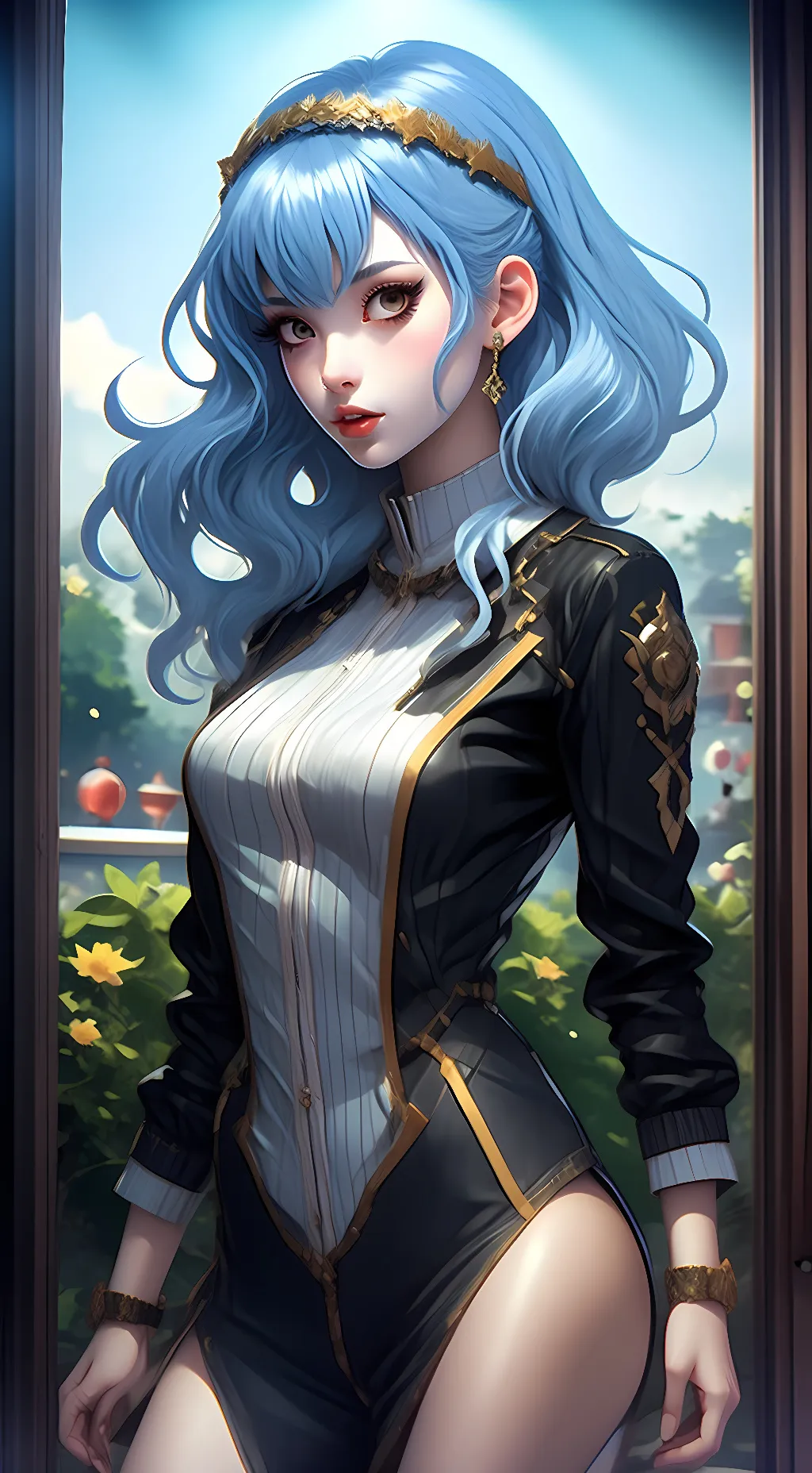 ai character: Mari background
