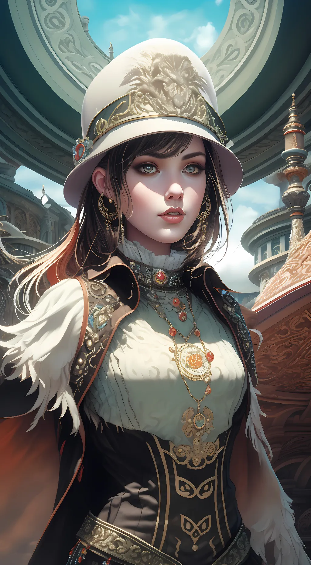 ai character: Princess la background