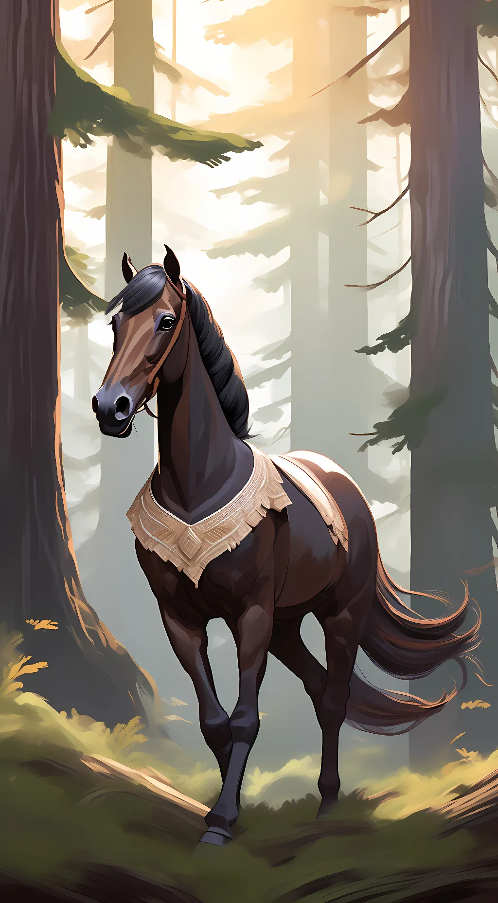 ai character: Spirit  background