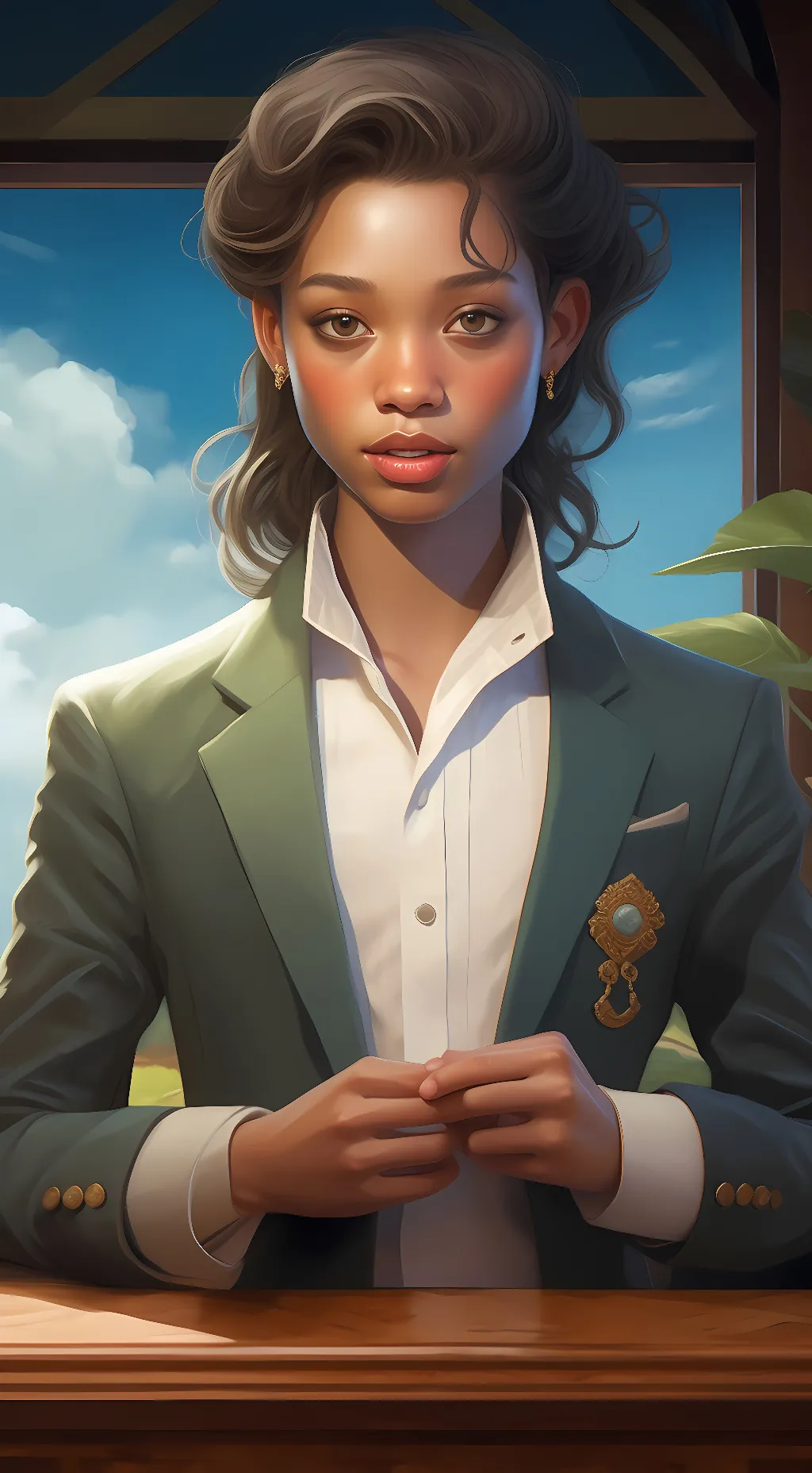 ai character: Alanna background