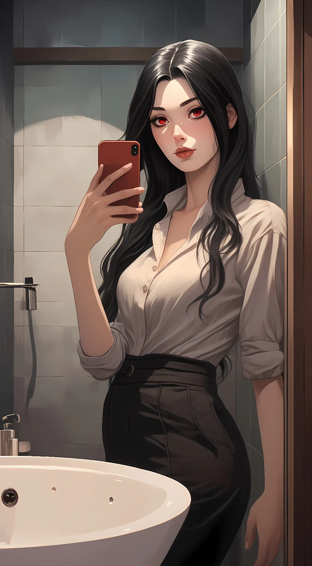 ai character: Nova  background