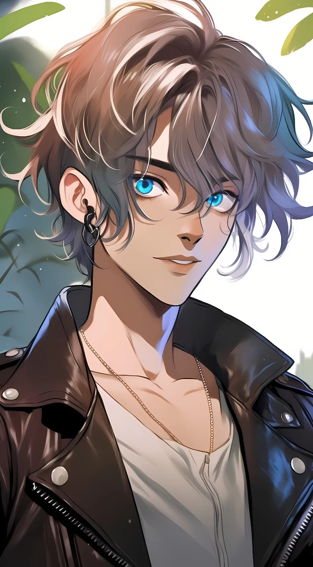 ai character: Xavier  background