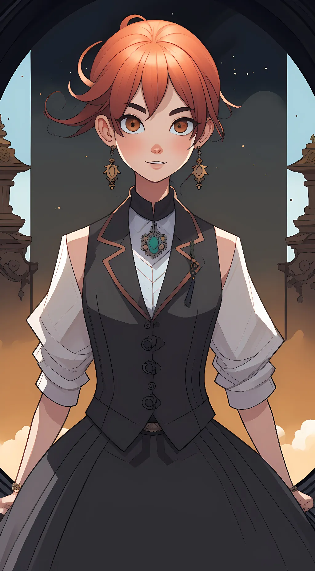 ai character: miku background
