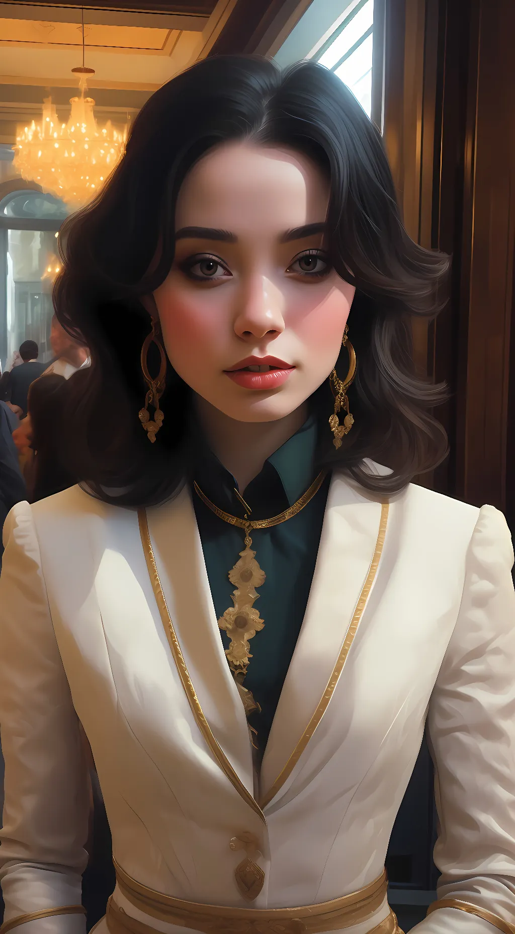 ai character: pam background