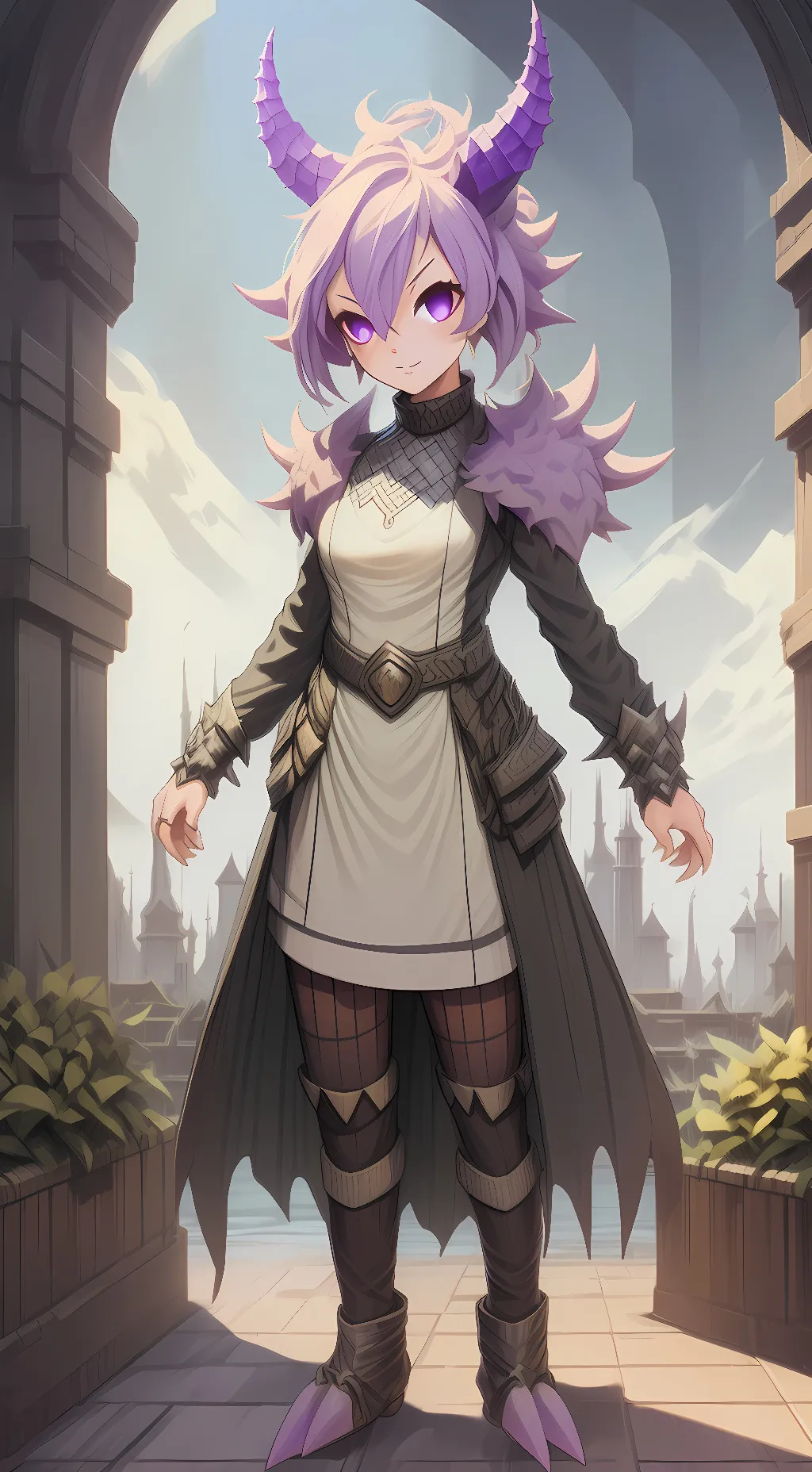 ai character: AVIA CORELSIN background
