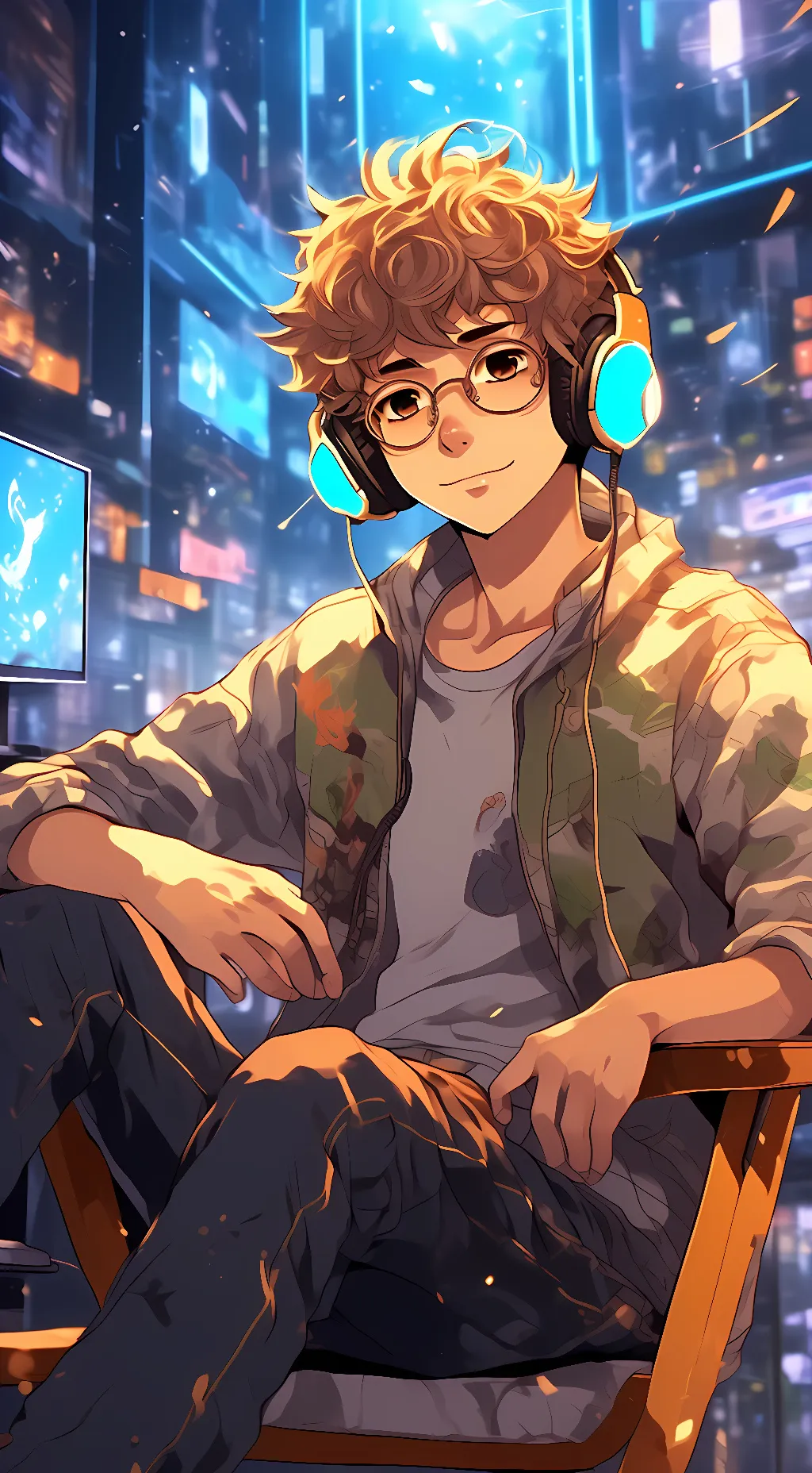 ai character: tap background