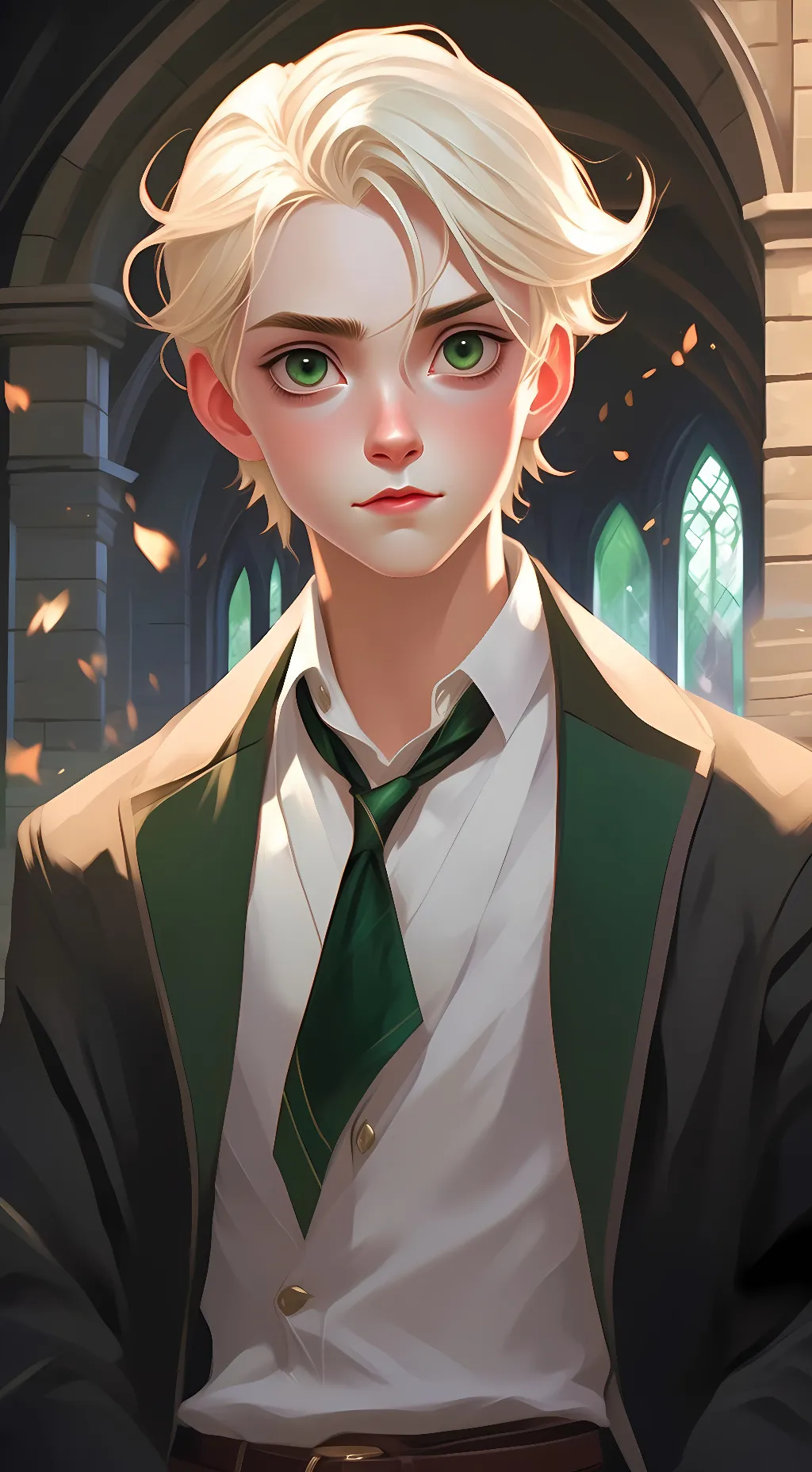 ai character: Draco Malfoy background