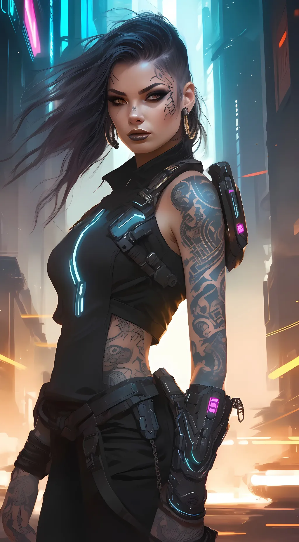 ai character: Zara Forsythe background