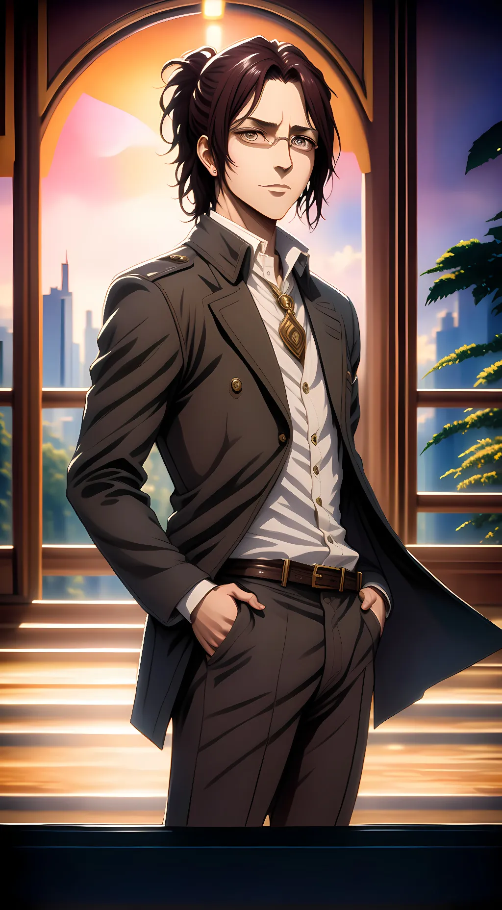 ai character: Hanji Zoe background
