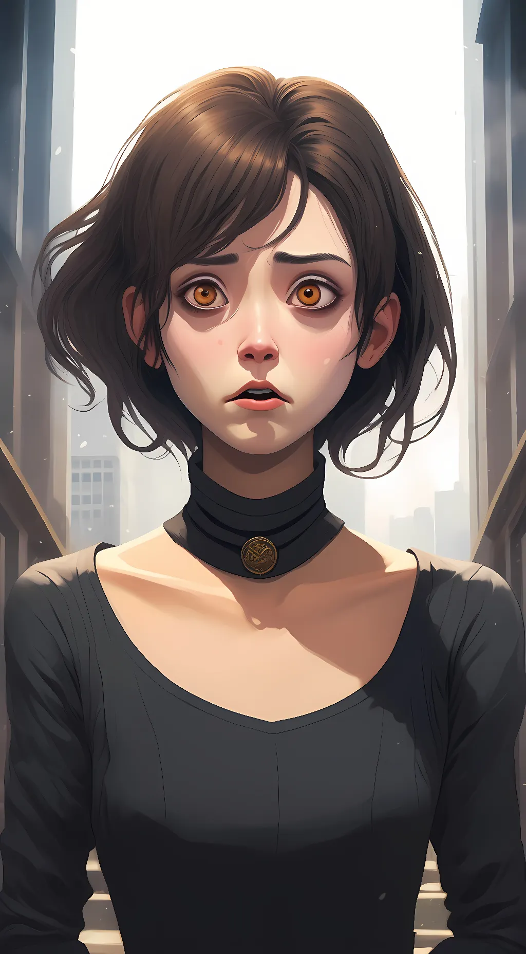 ai character: Amaya  background