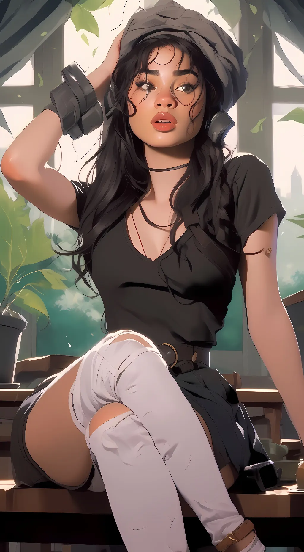 ai character: Maya background