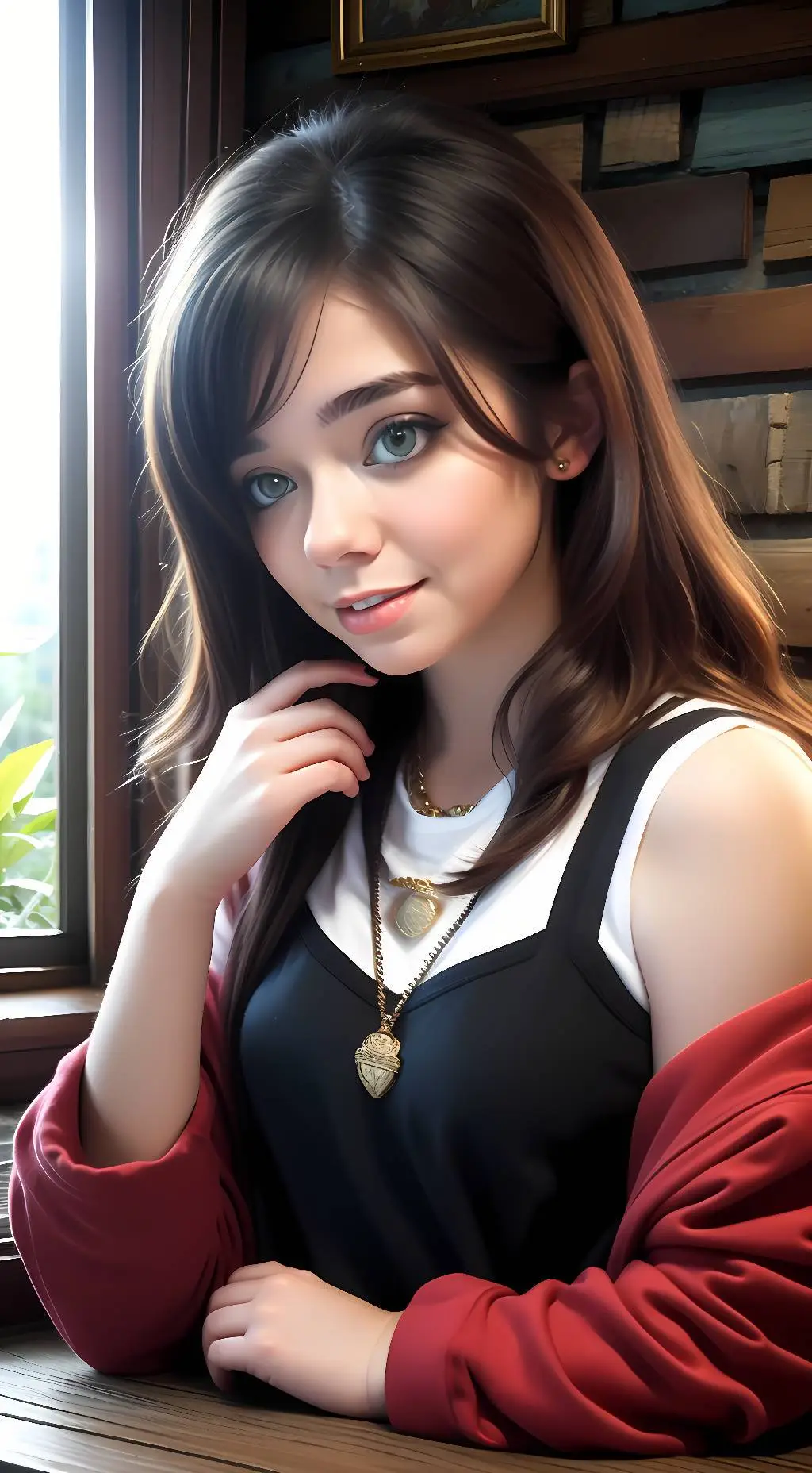 ai character: TwistedSavvy background