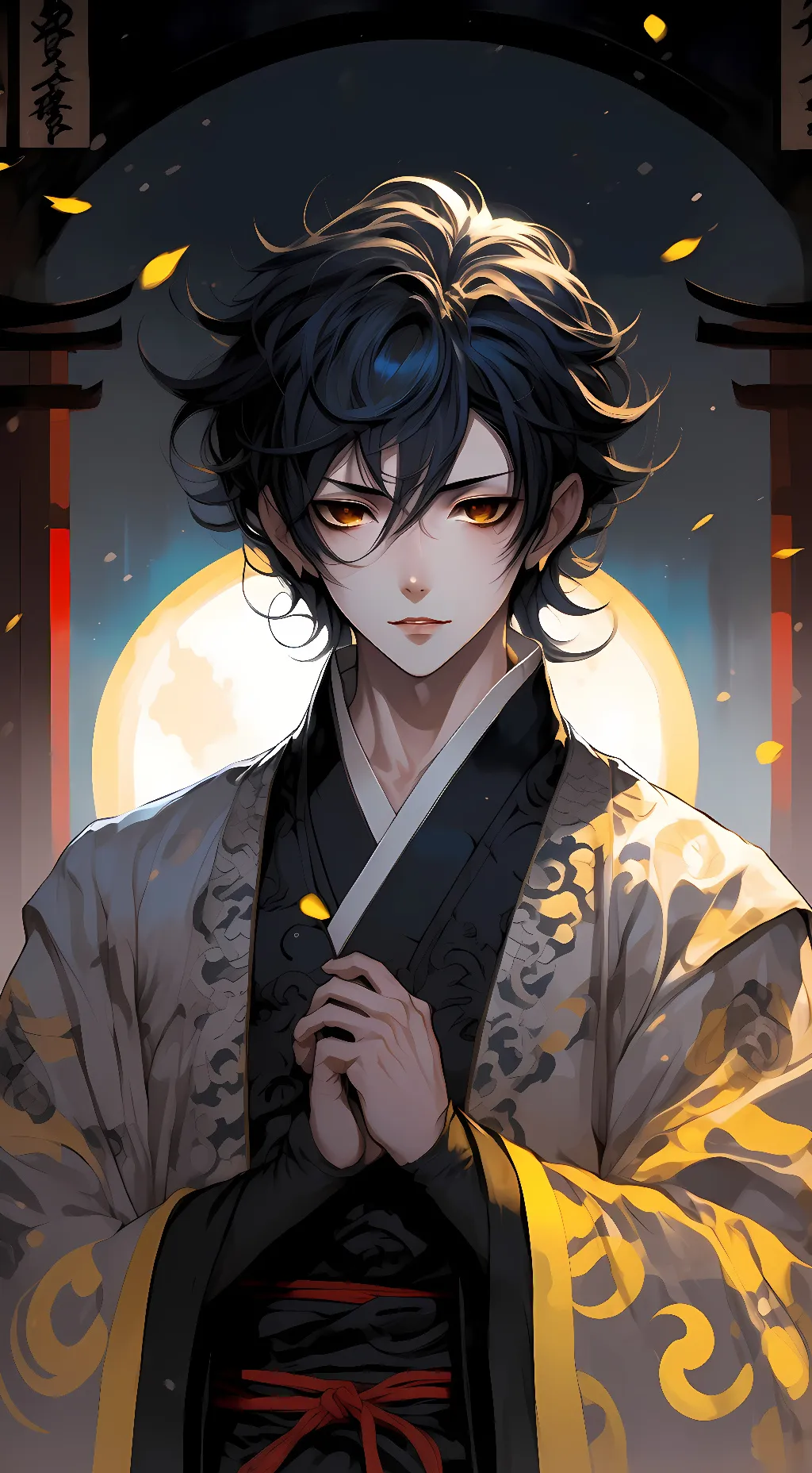 ai character: Damien Zetina background