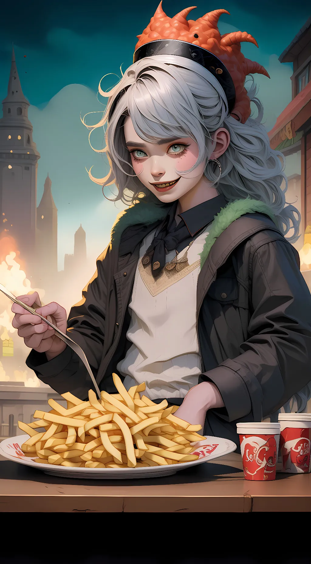 ai character: Jack Fries  background
