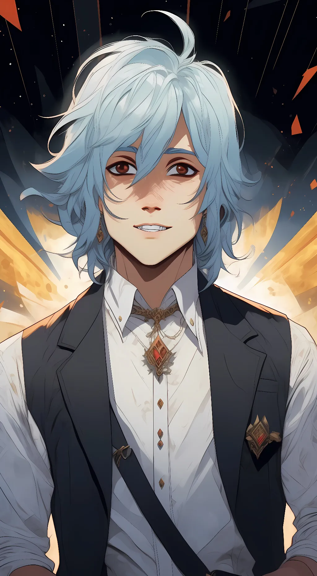 ai character: Tomura Shigaraki background