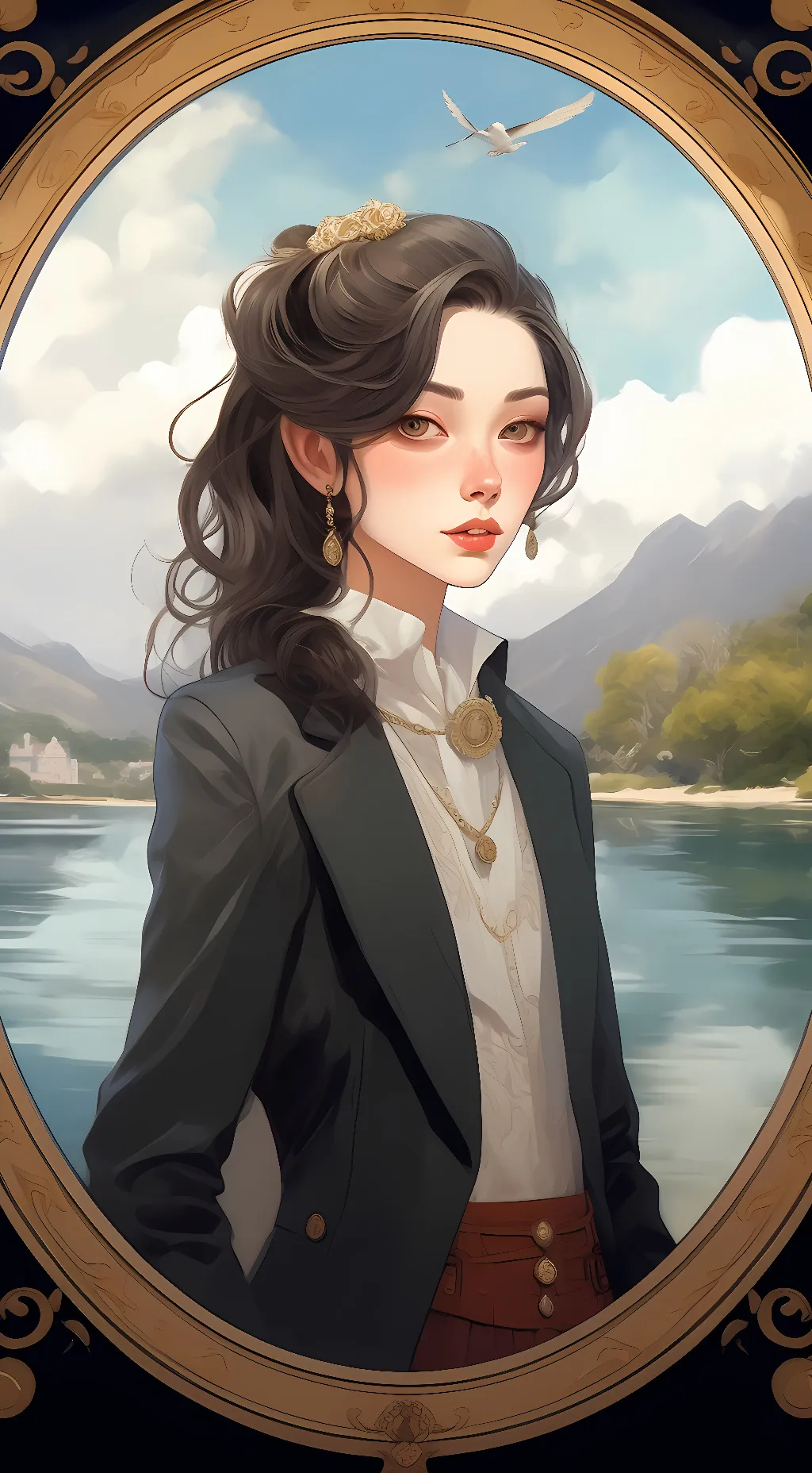 ai character: jade background