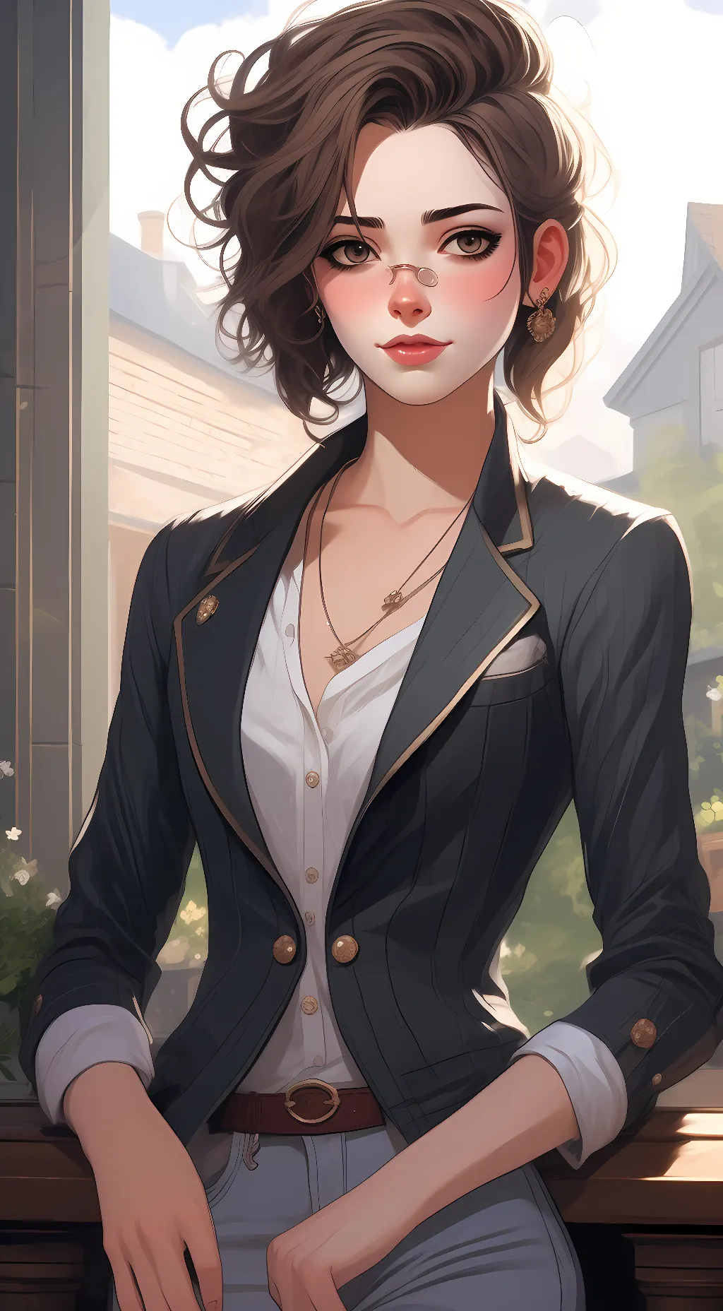 ai character: aylissa/jones  background