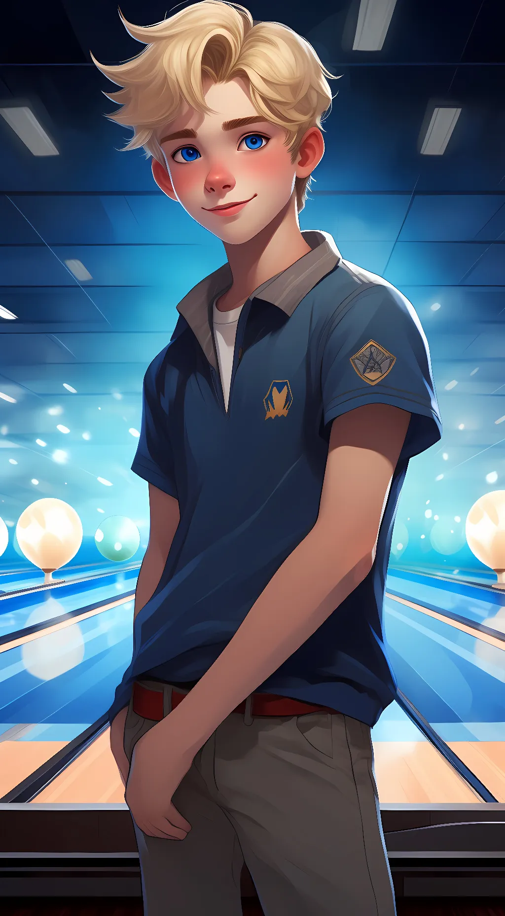 ai character: Ryan  background