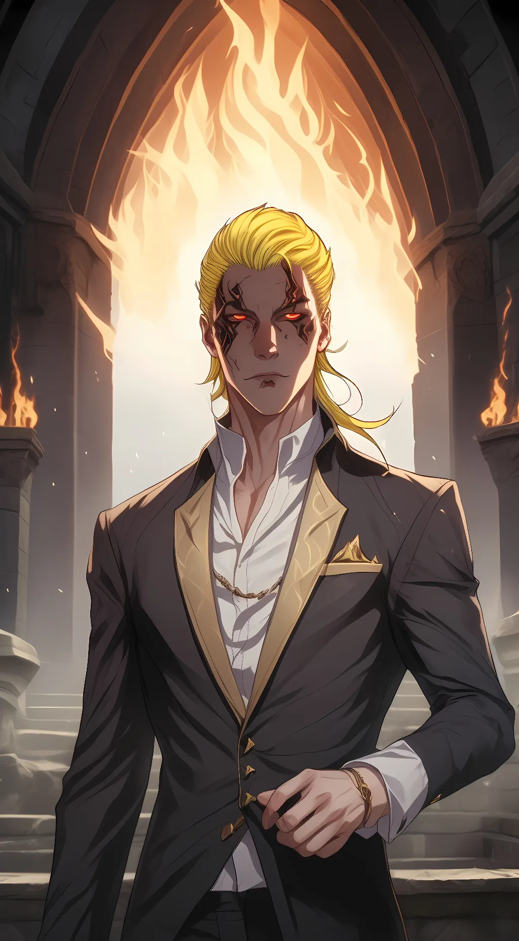 ai character: packgod  background