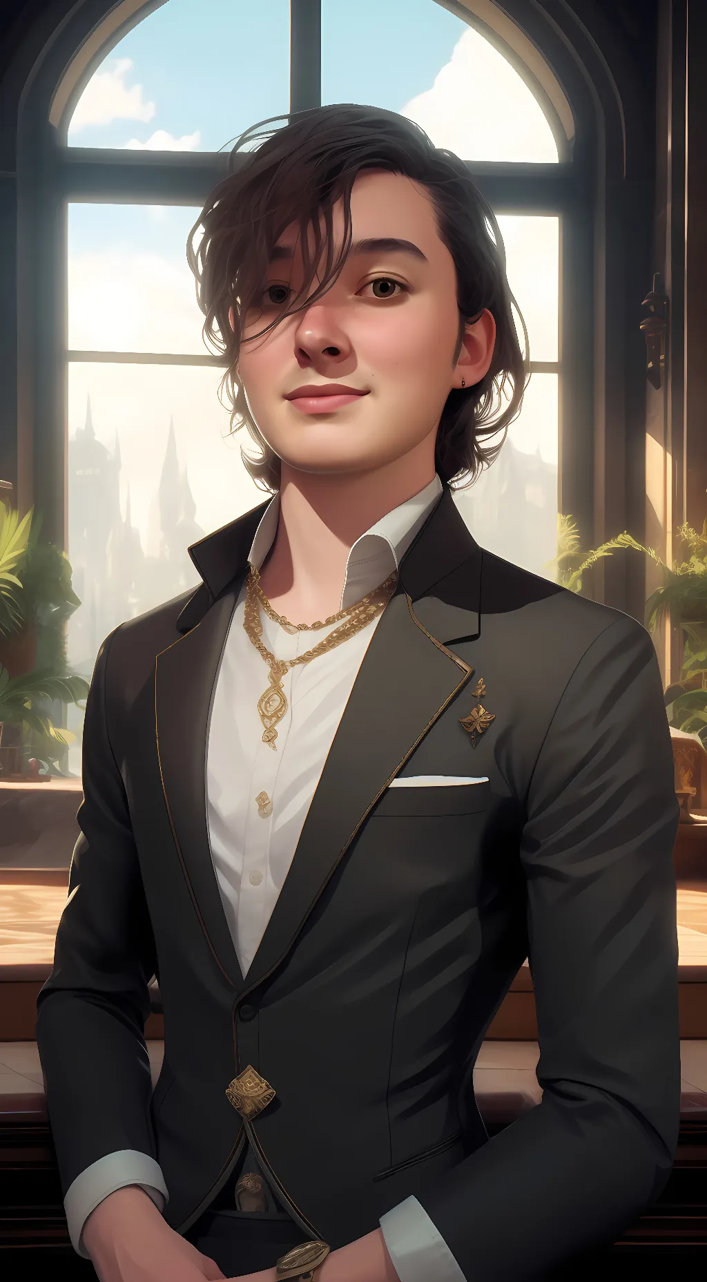 ai character: ace yeager background