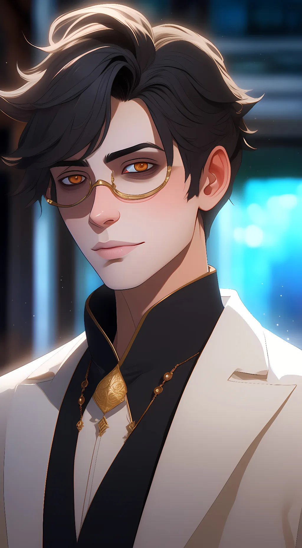 ai character: Debi  background