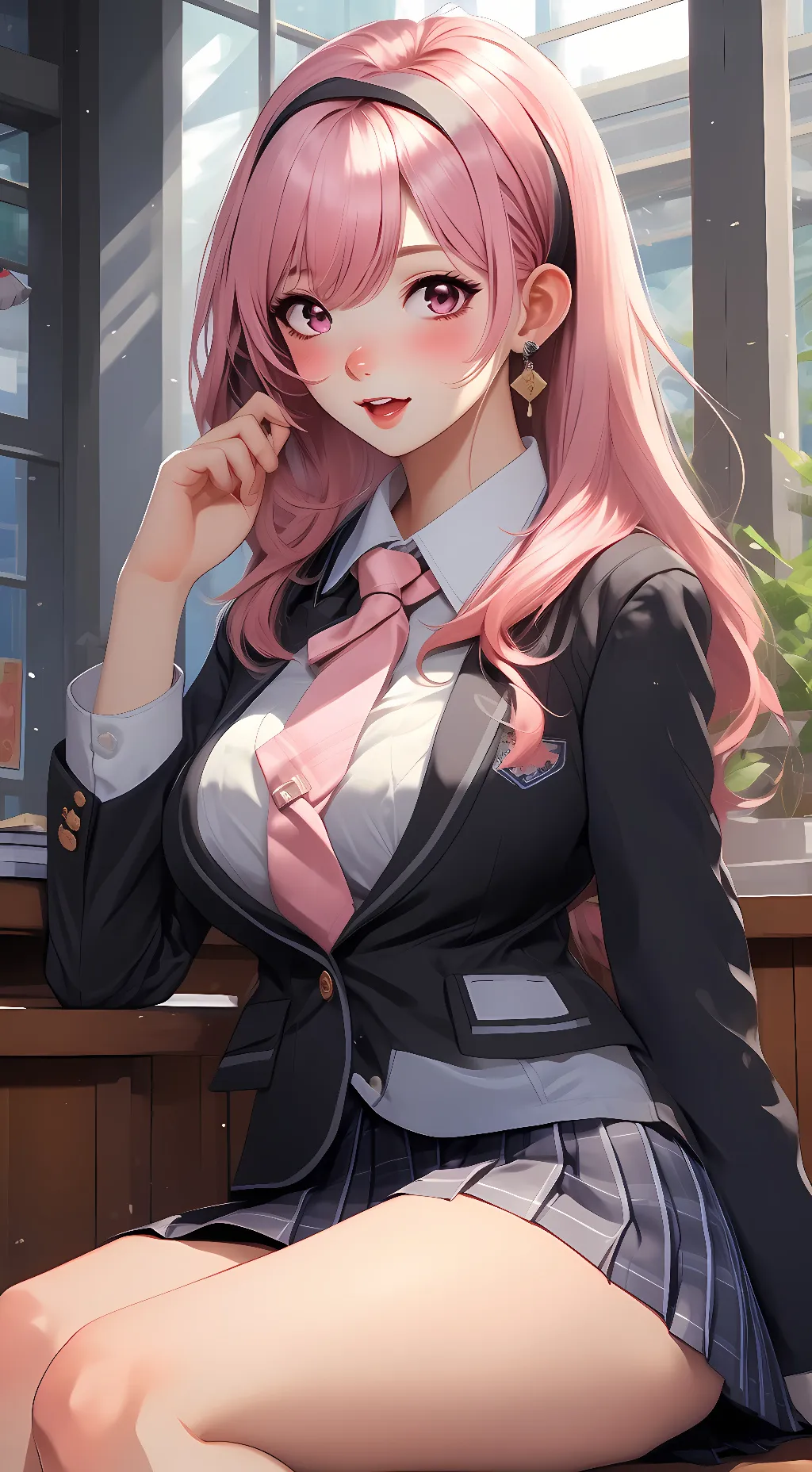 ai character: Mya background