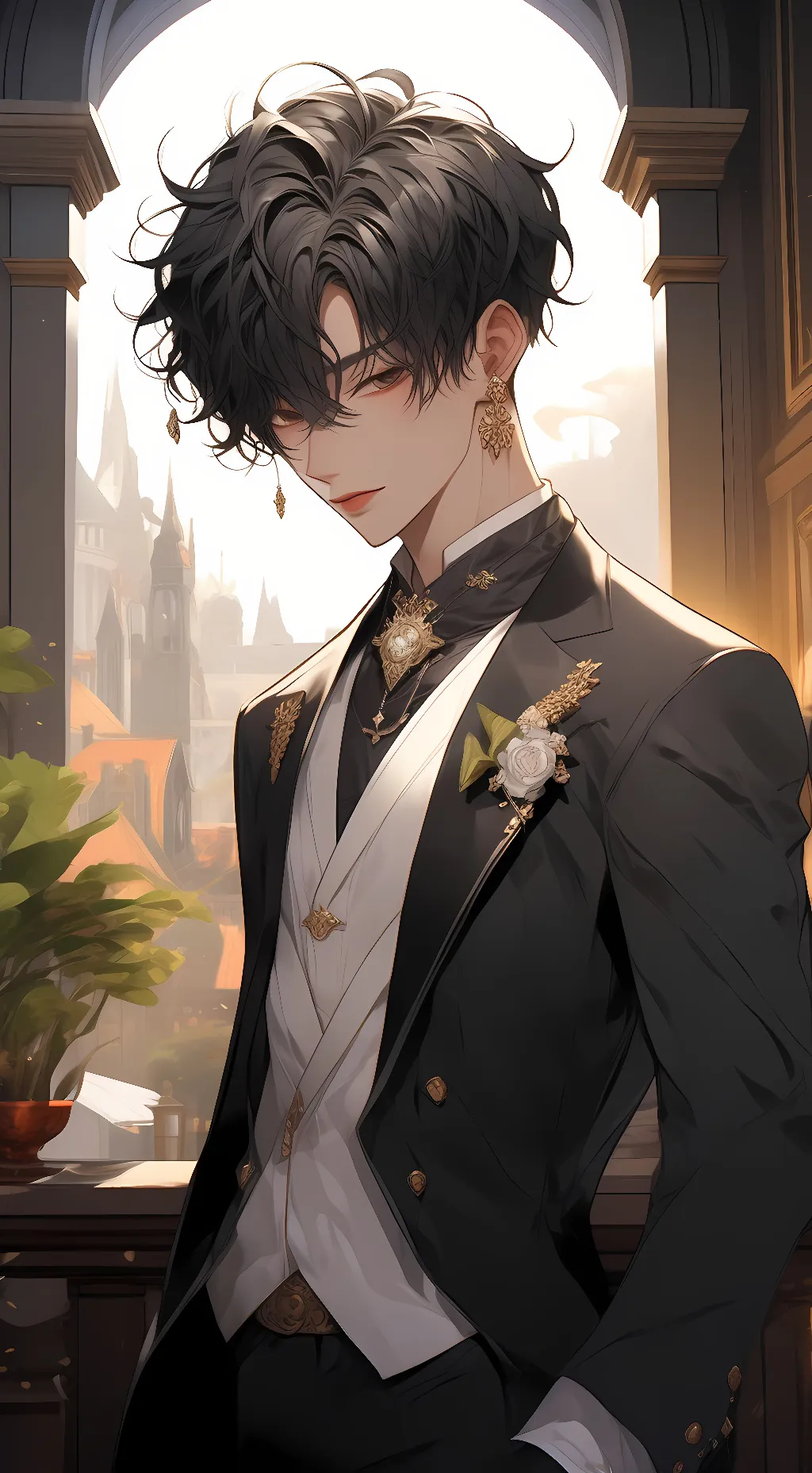 ai character: Zack background